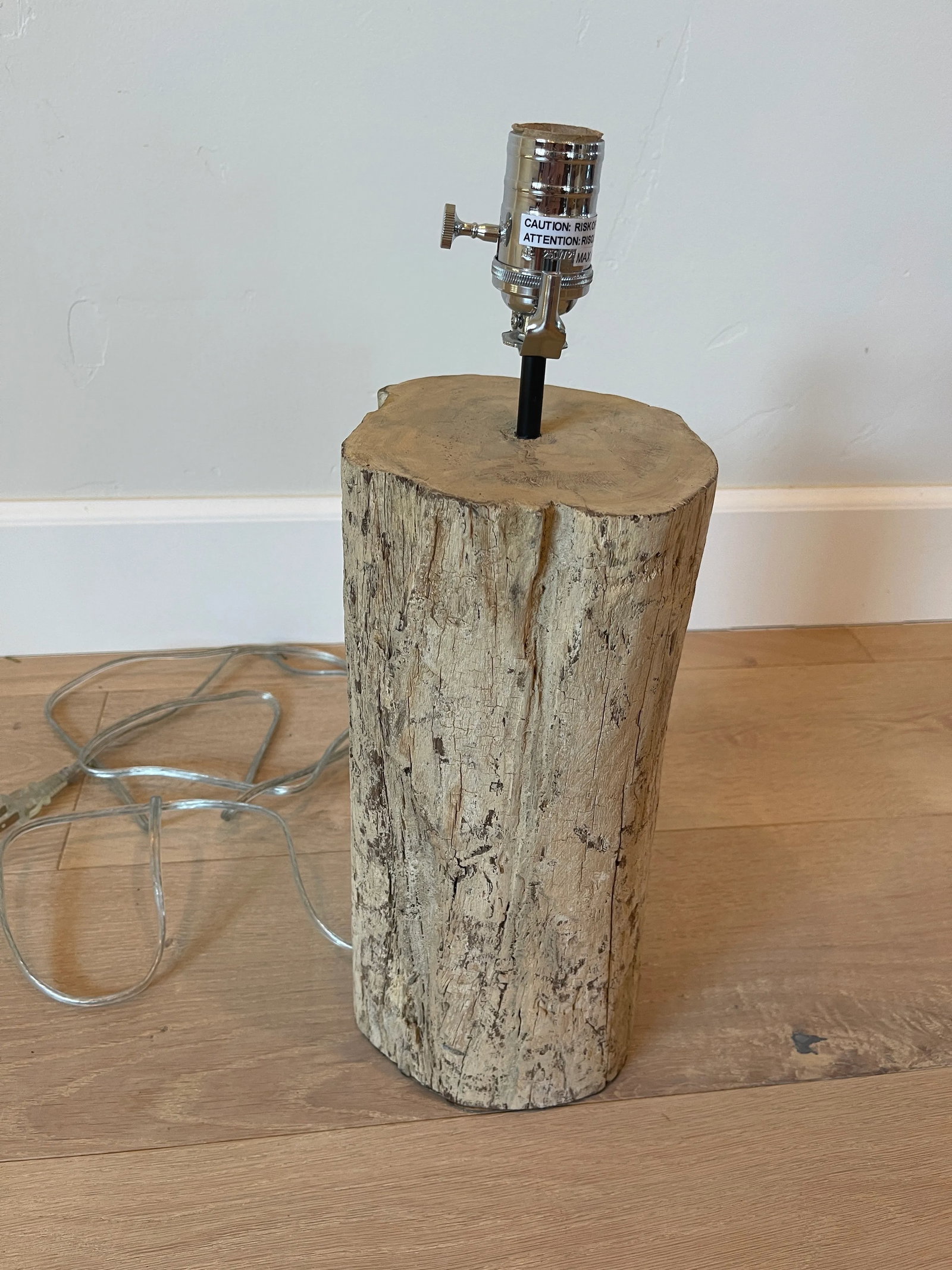 Made Goods Terah Wood Trunk Table Lamp - 4