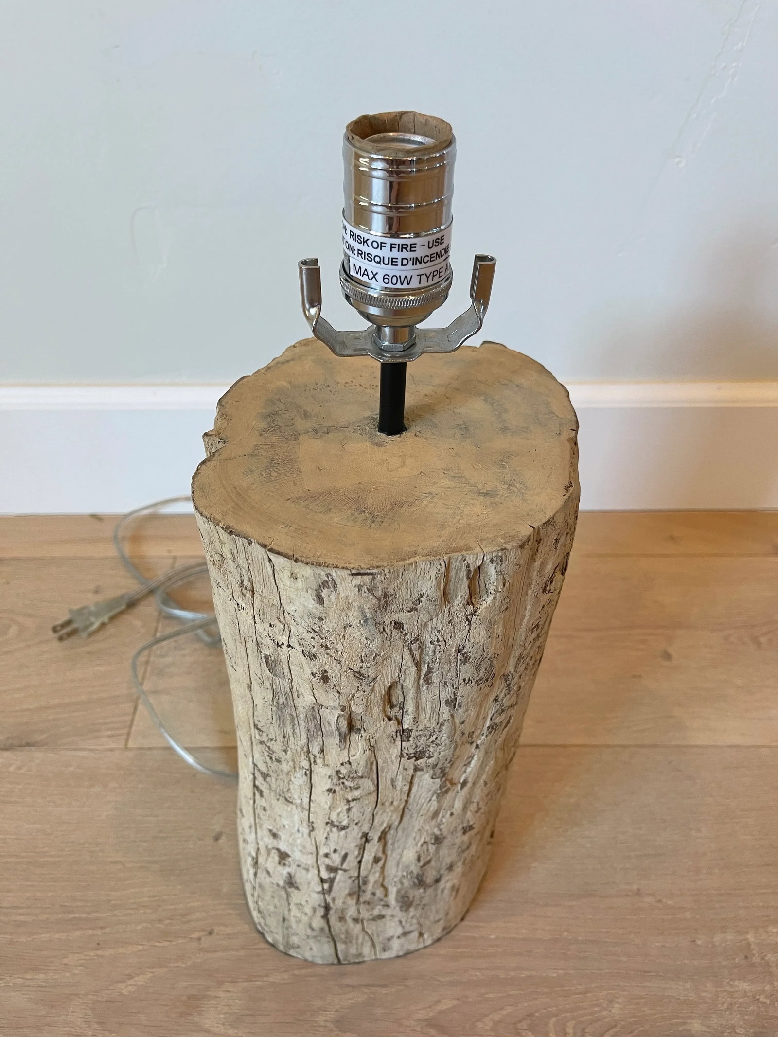 Made Goods Terah Wood Trunk Table Lamp - 5