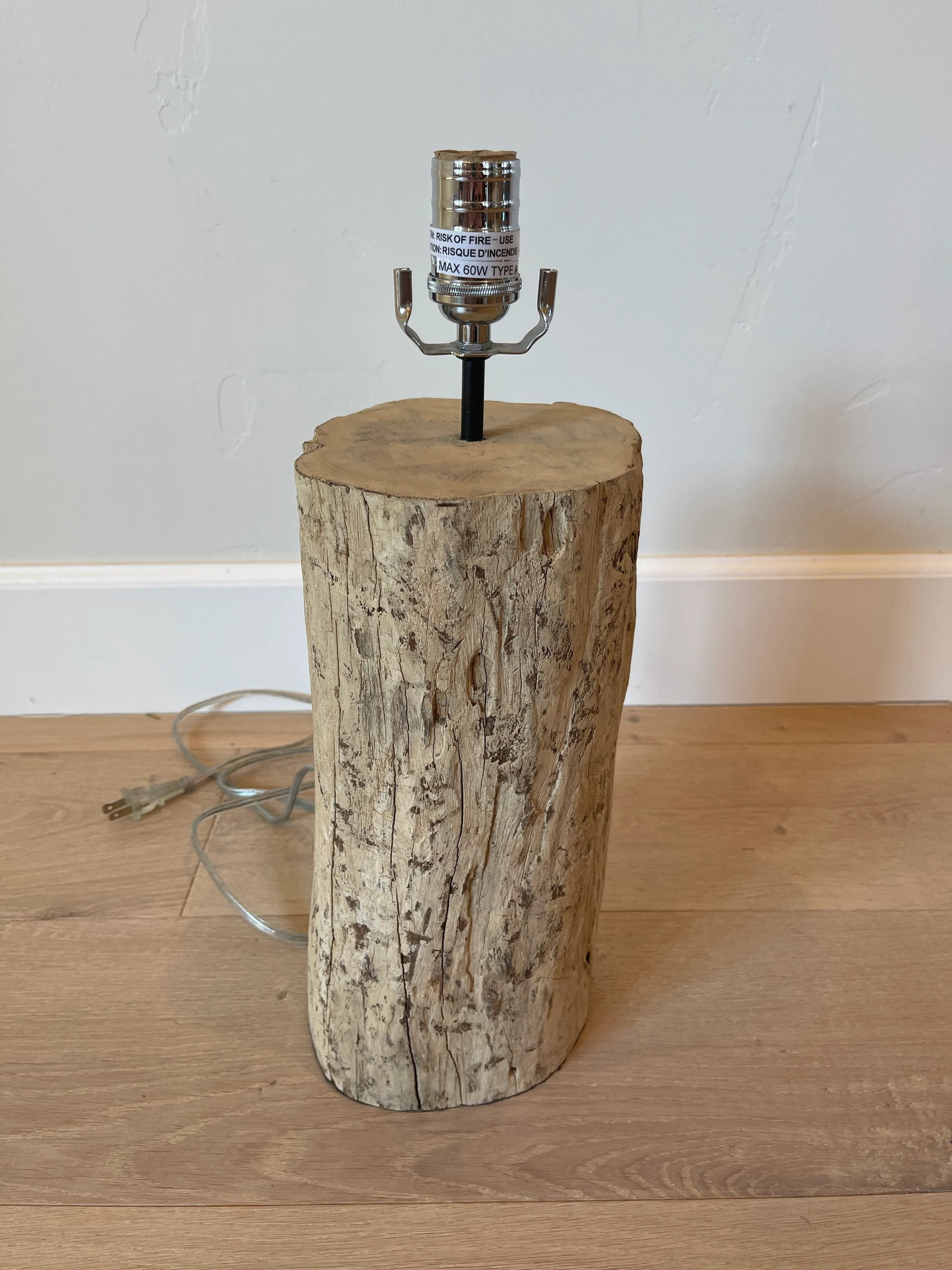 Made Goods Terah Wood Trunk Table Lamp - 7