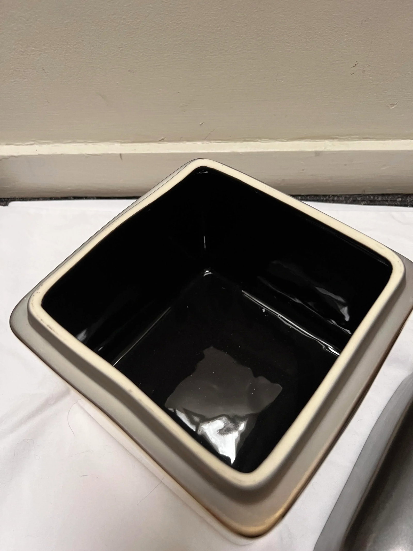 Arteriors Porcelain Cubist Decorative Box - 4