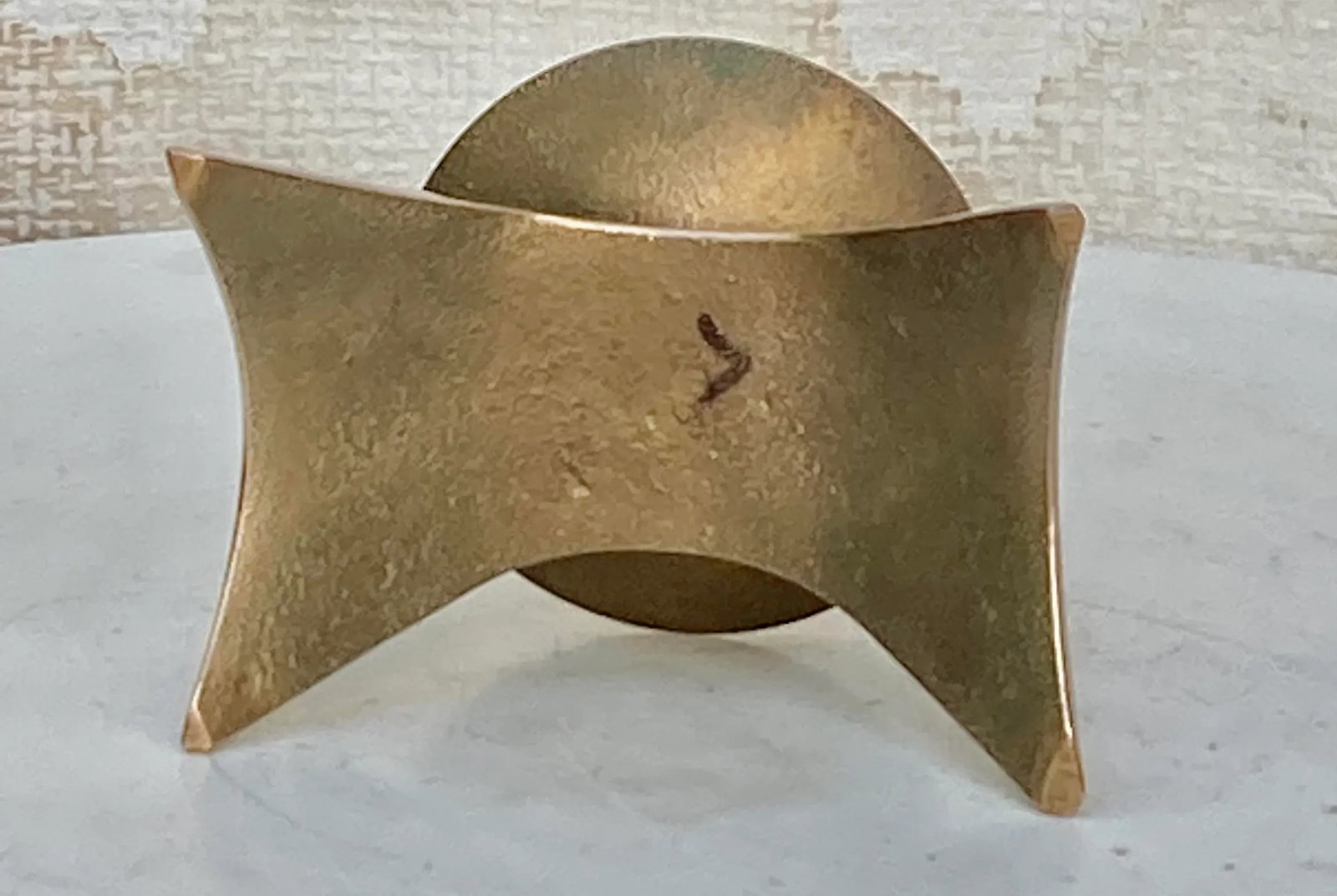 1960s Ekberg Malm Brass Candle Holder - 8