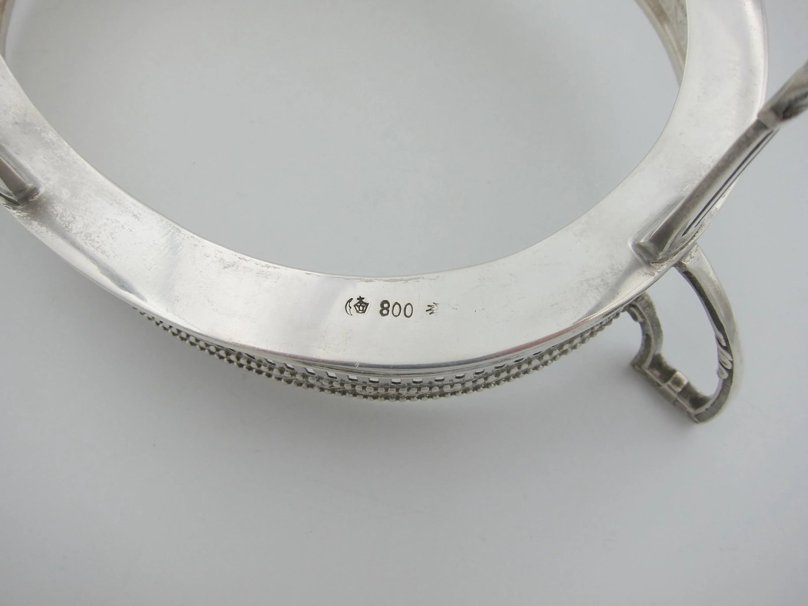 Antique Silver Footed Sweetmeat Dish by Hugo Bohm of Germany - 12