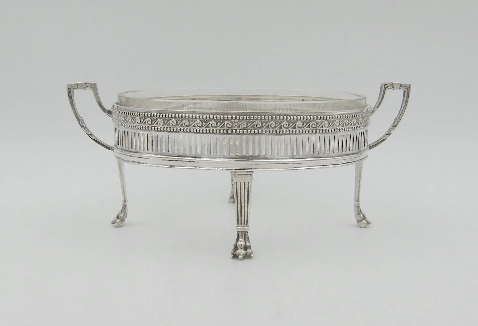 Antique Silver Footed Sweetmeat Dish by Hugo Bohm of Germany - 13