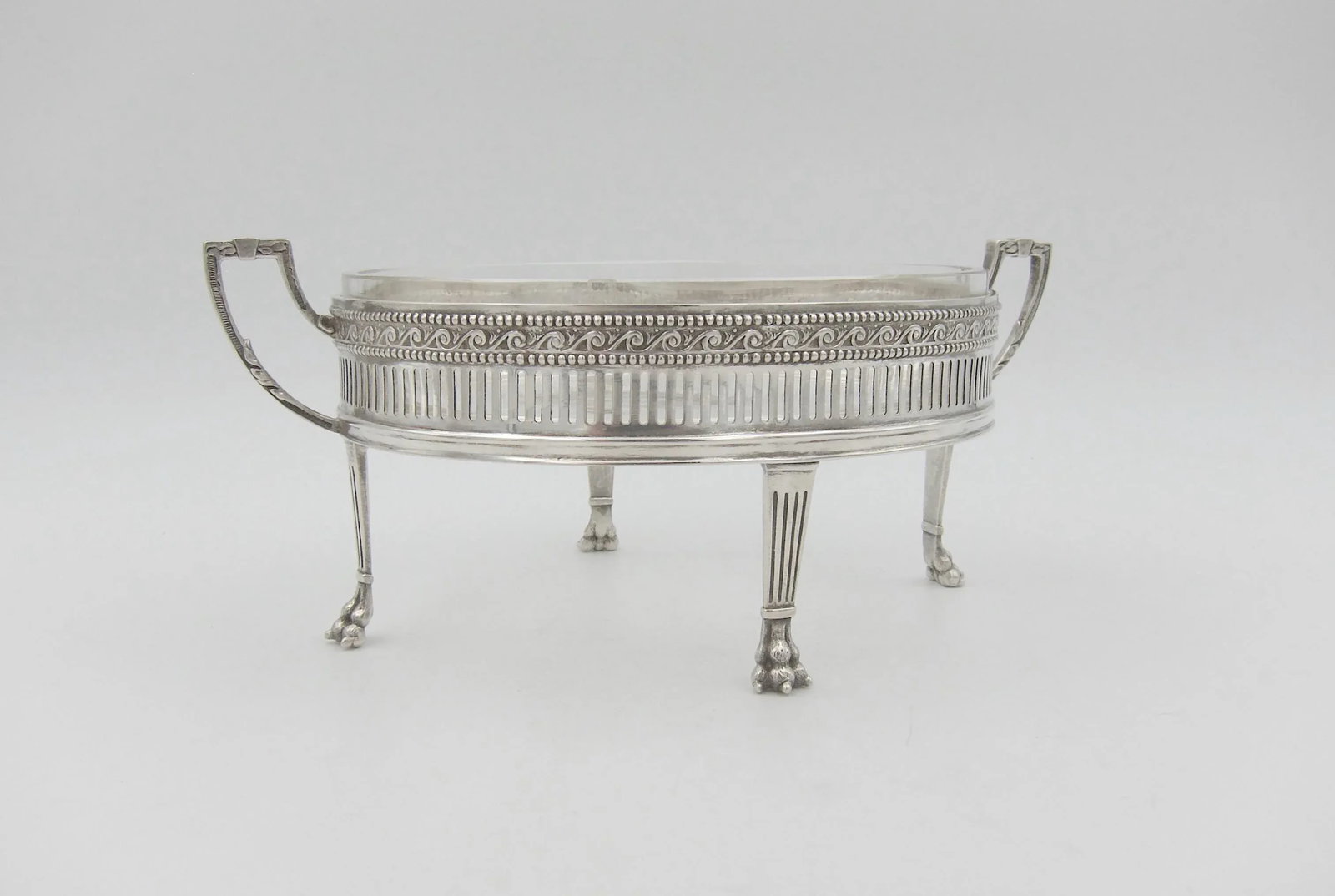 Antique Silver Footed Sweetmeat Dish by Hugo Bohm of Germany - 4