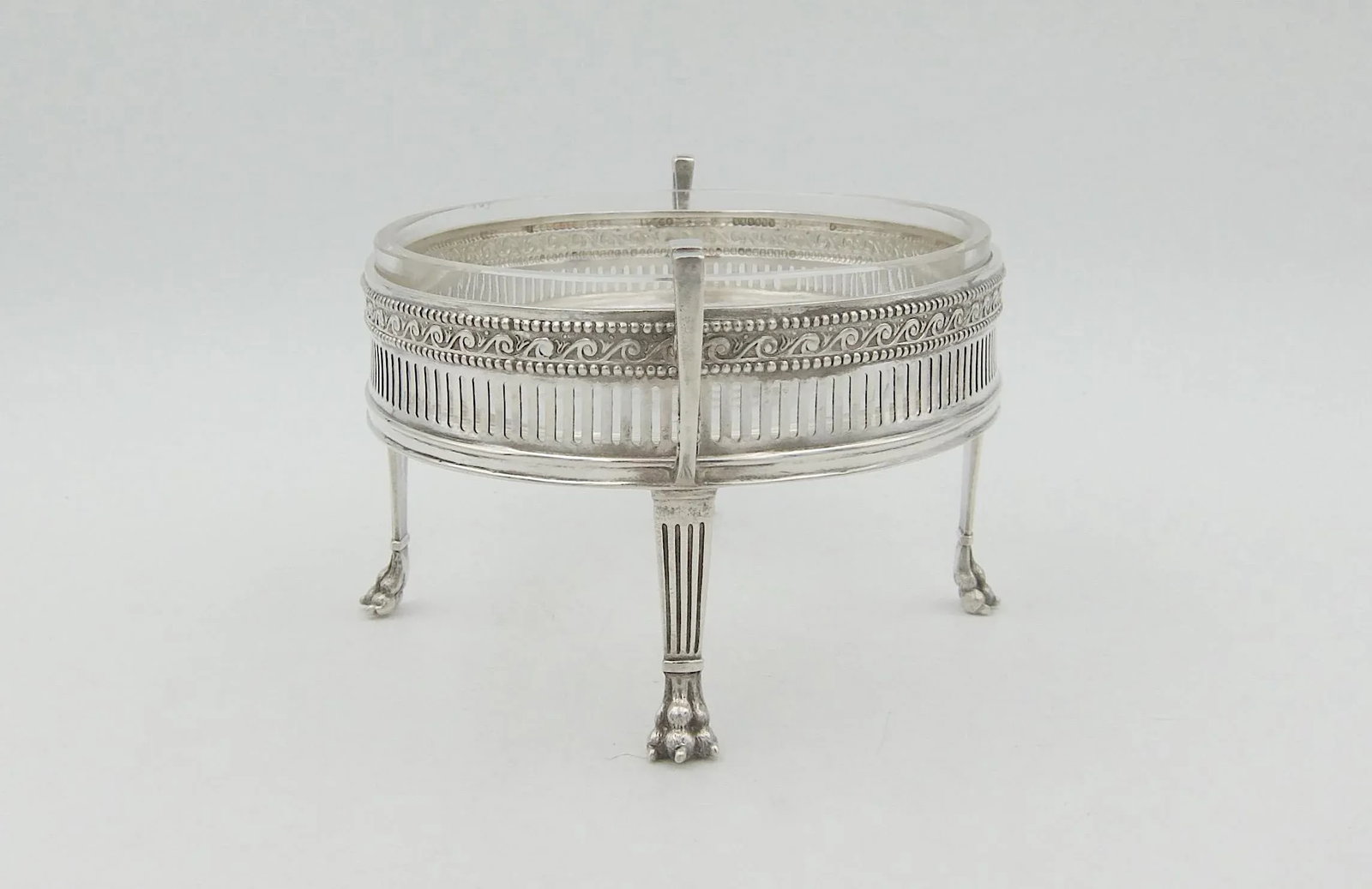 Antique Silver Footed Sweetmeat Dish by Hugo Bohm of Germany - 5