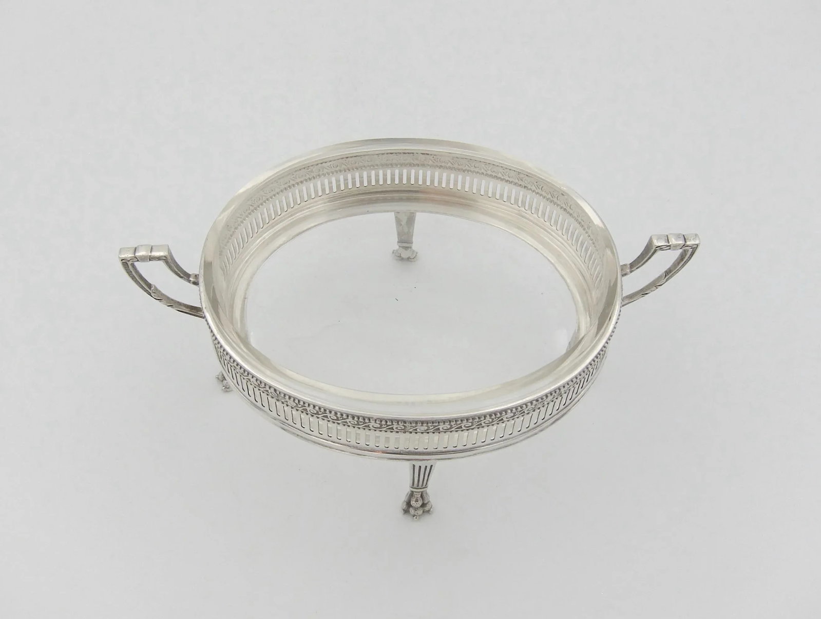 Antique Silver Footed Sweetmeat Dish by Hugo Bohm of Germany - 6