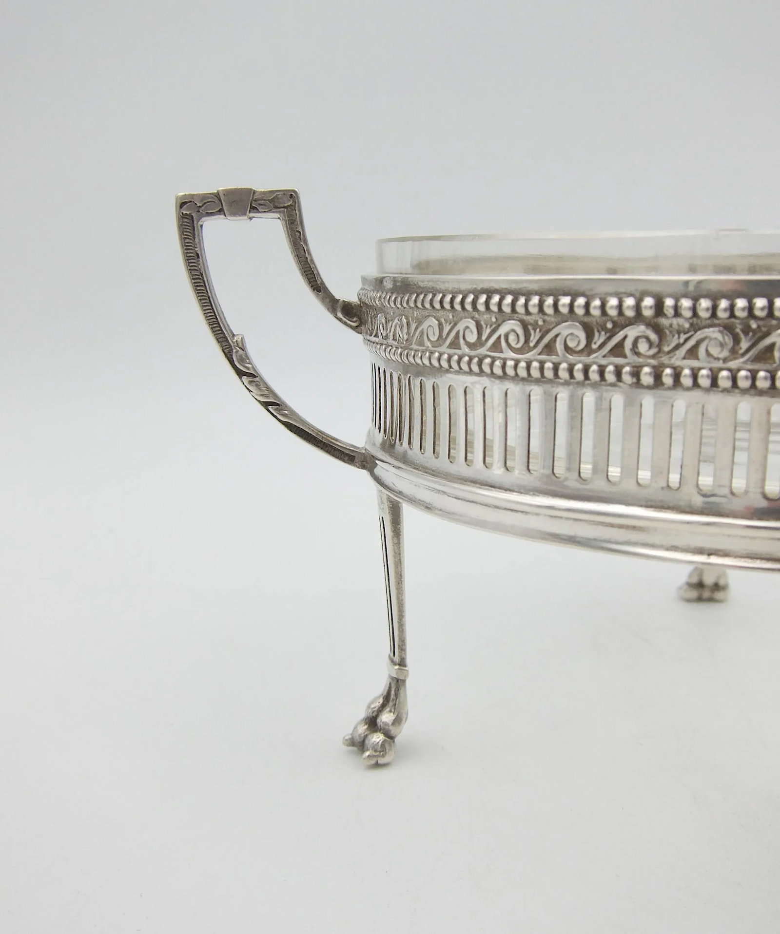 Antique Silver Footed Sweetmeat Dish by Hugo Bohm of Germany - 8