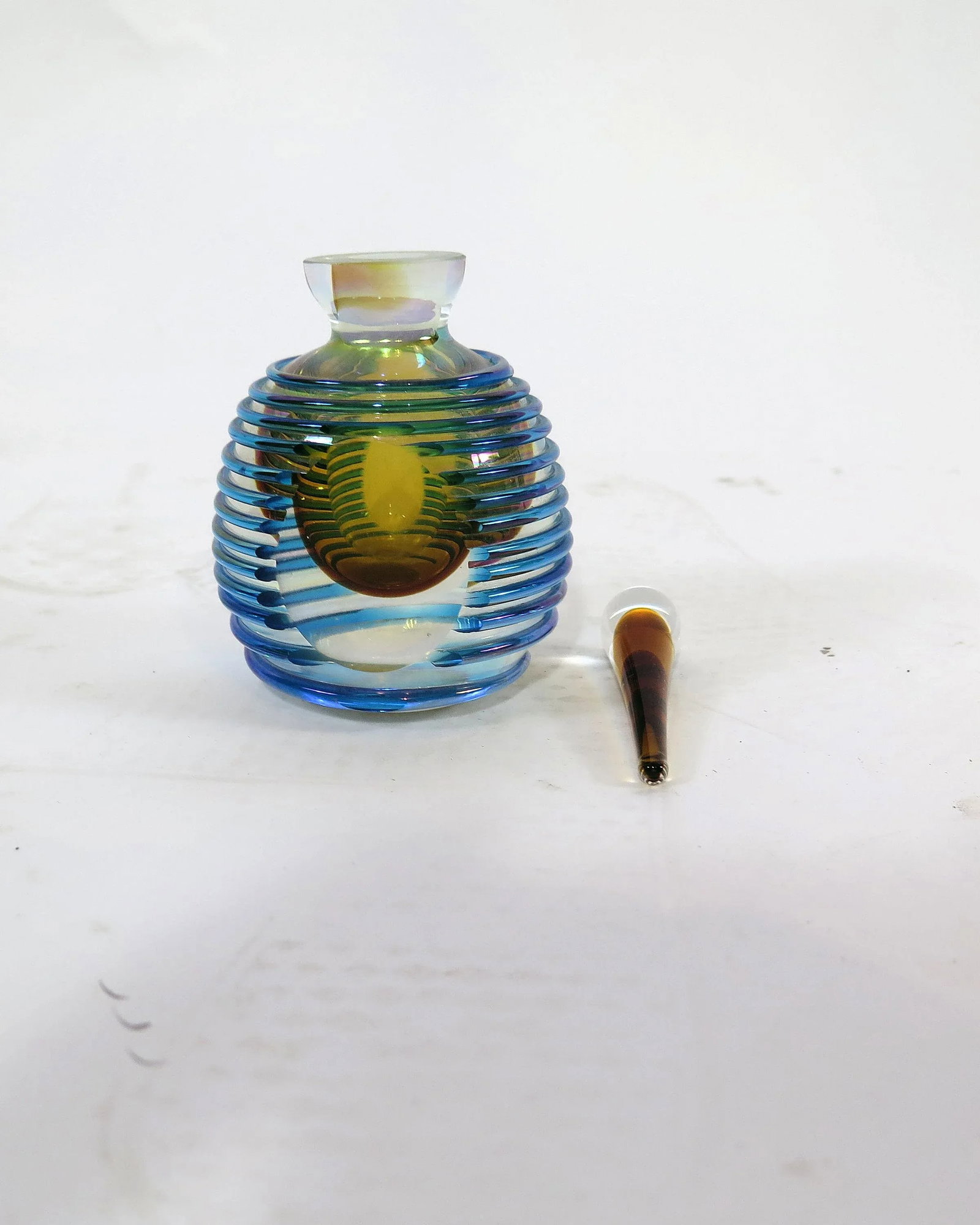 Art Deco "Saguso" Murano Perfume Bottle - 2