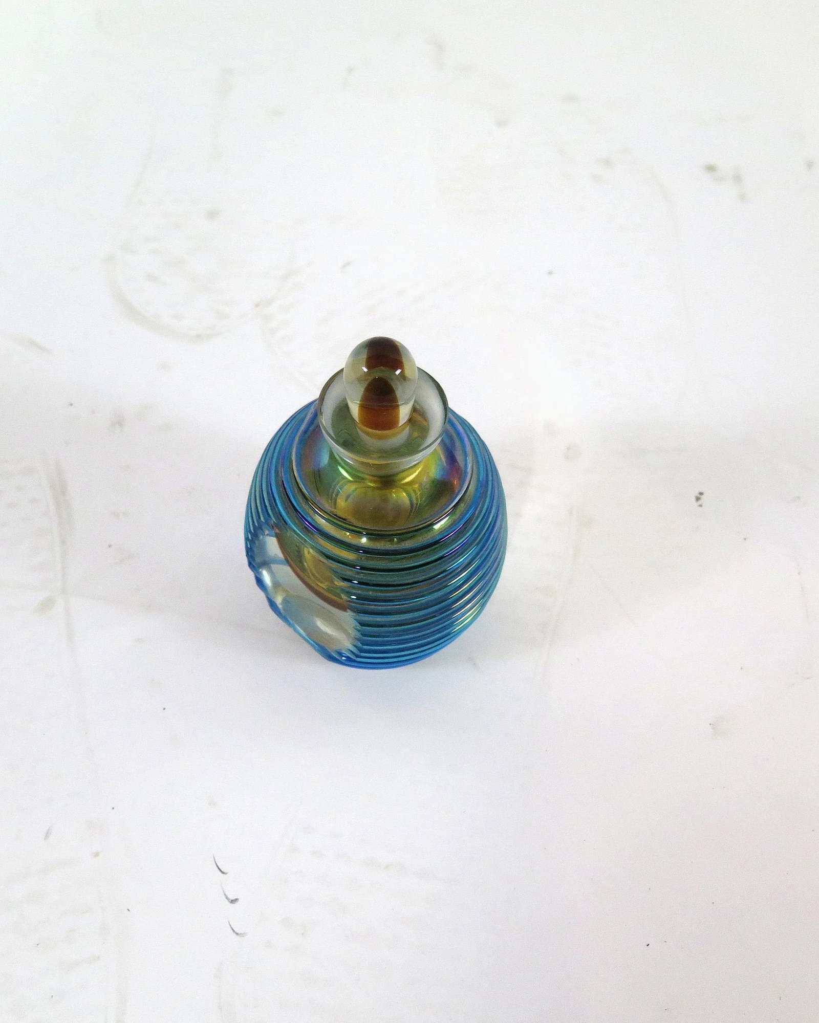 Art Deco "Saguso" Murano Perfume Bottle - 3