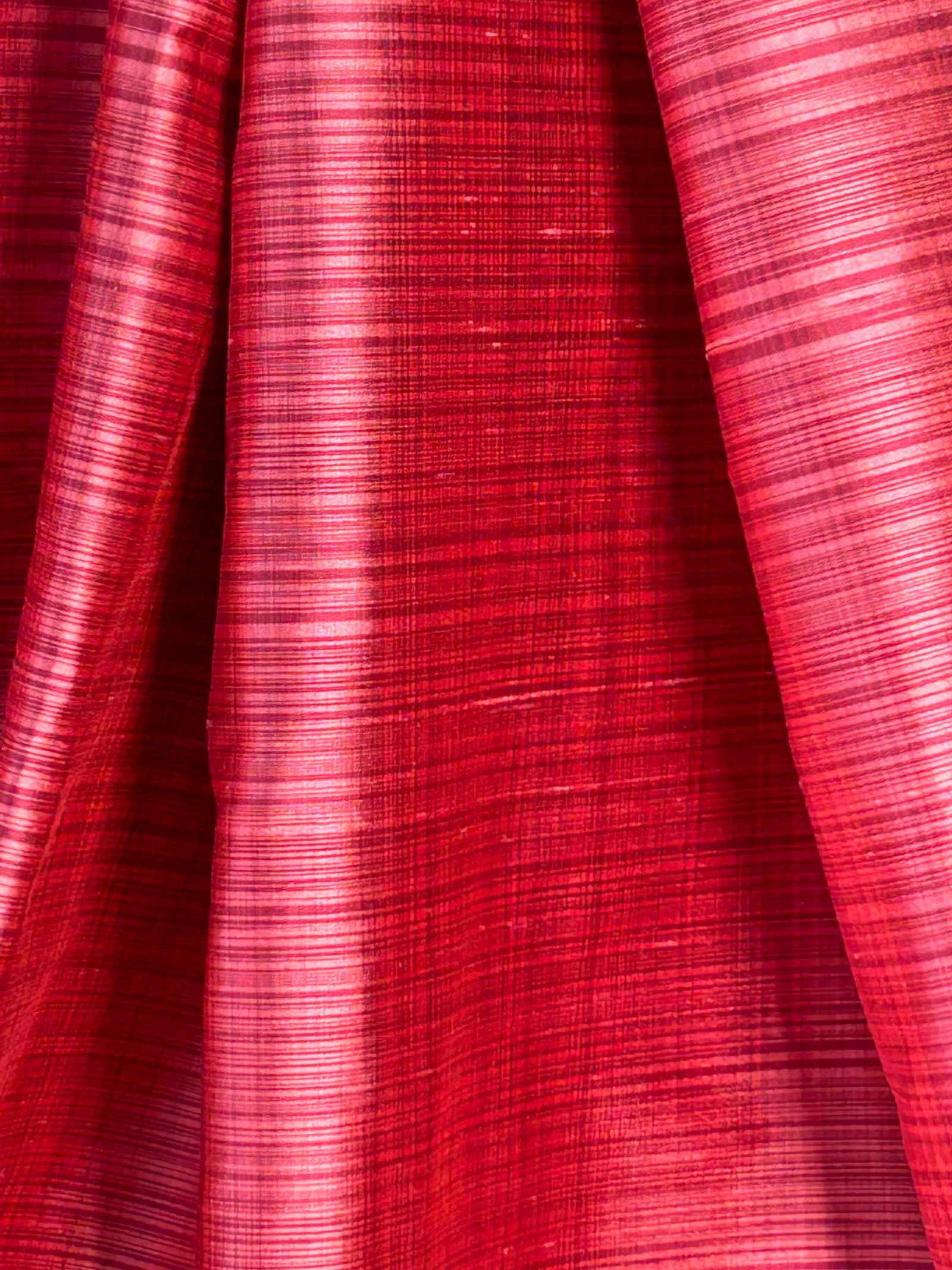 Scalamandre "Powers Court" Strie Silk- 38.75 Yards - 2