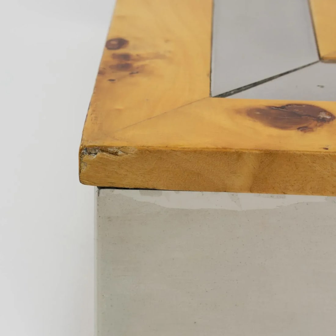 Tommaso Barbi Italy Chrome and Burl Wood Large-Scale Box - 12