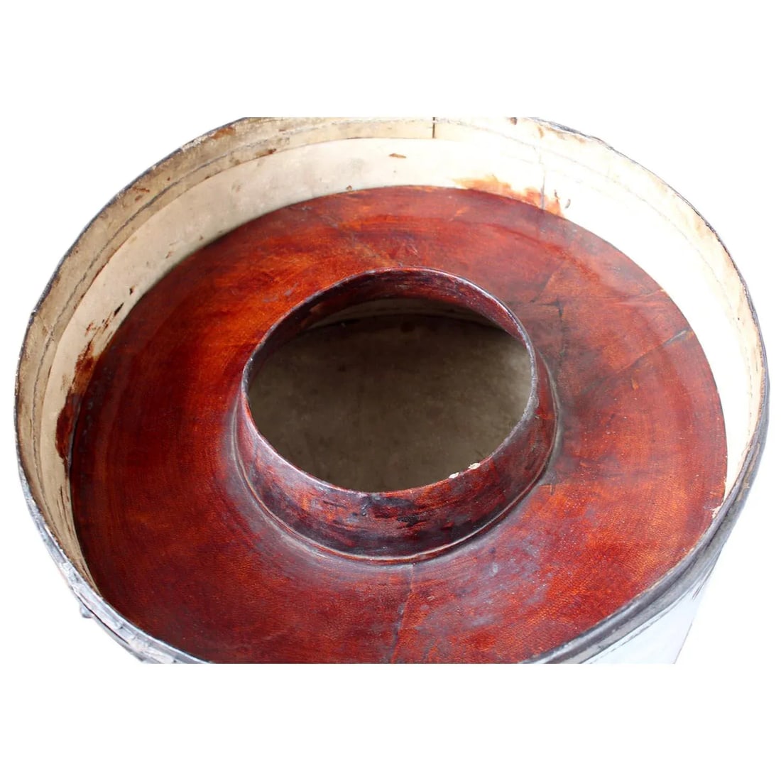 Mid 19th Century Hat Container with Latch - 5
