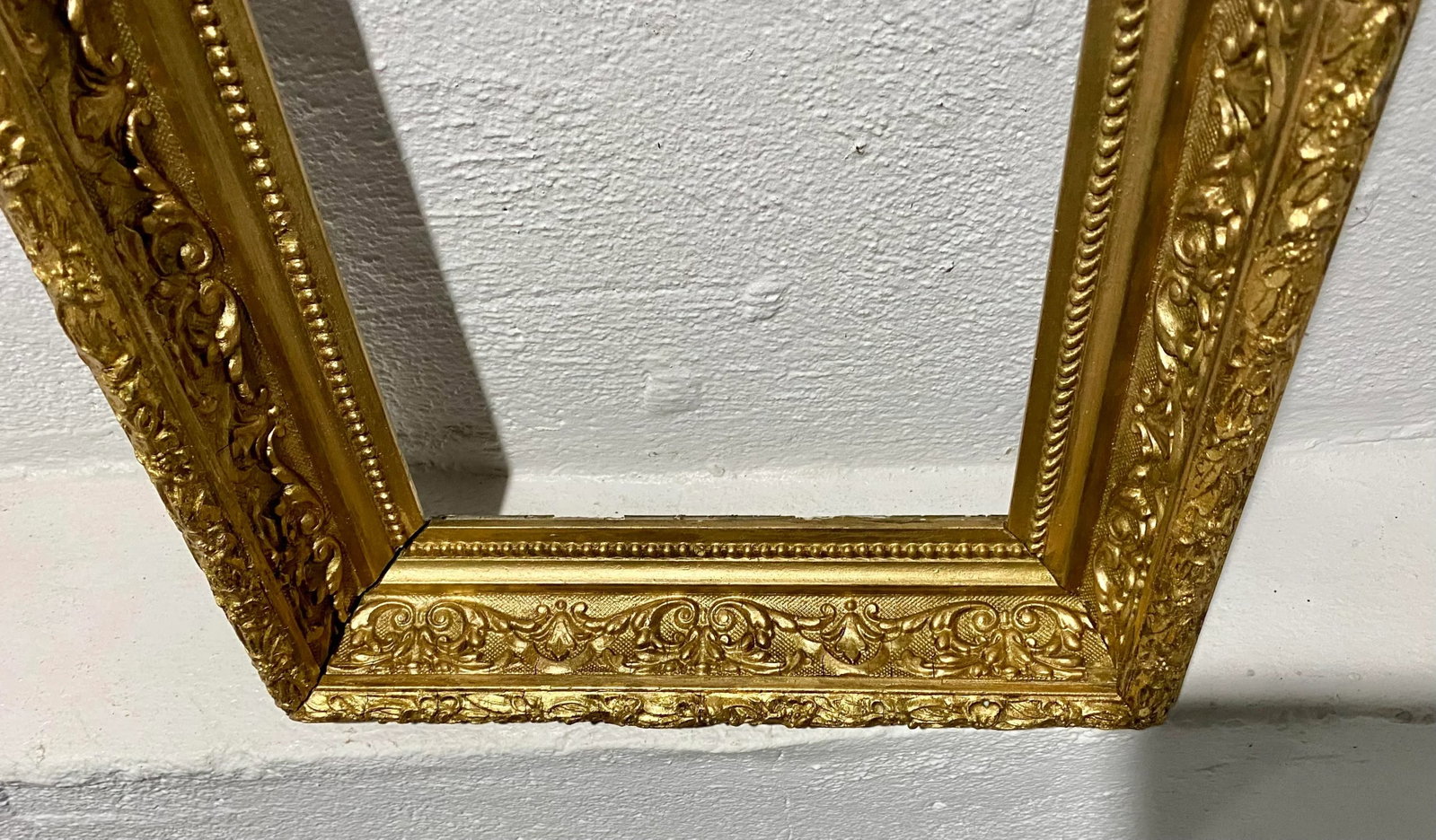Antique Carved Gilt Deep Frame, Horizontal or Vertical, 1800's - 11