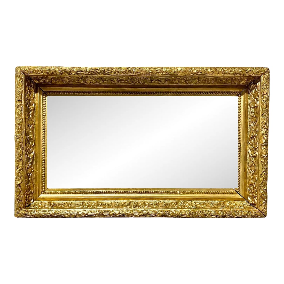 Antique Carved Gilt Deep Frame, Horizontal or Vertical, 1800's (1 of 12)