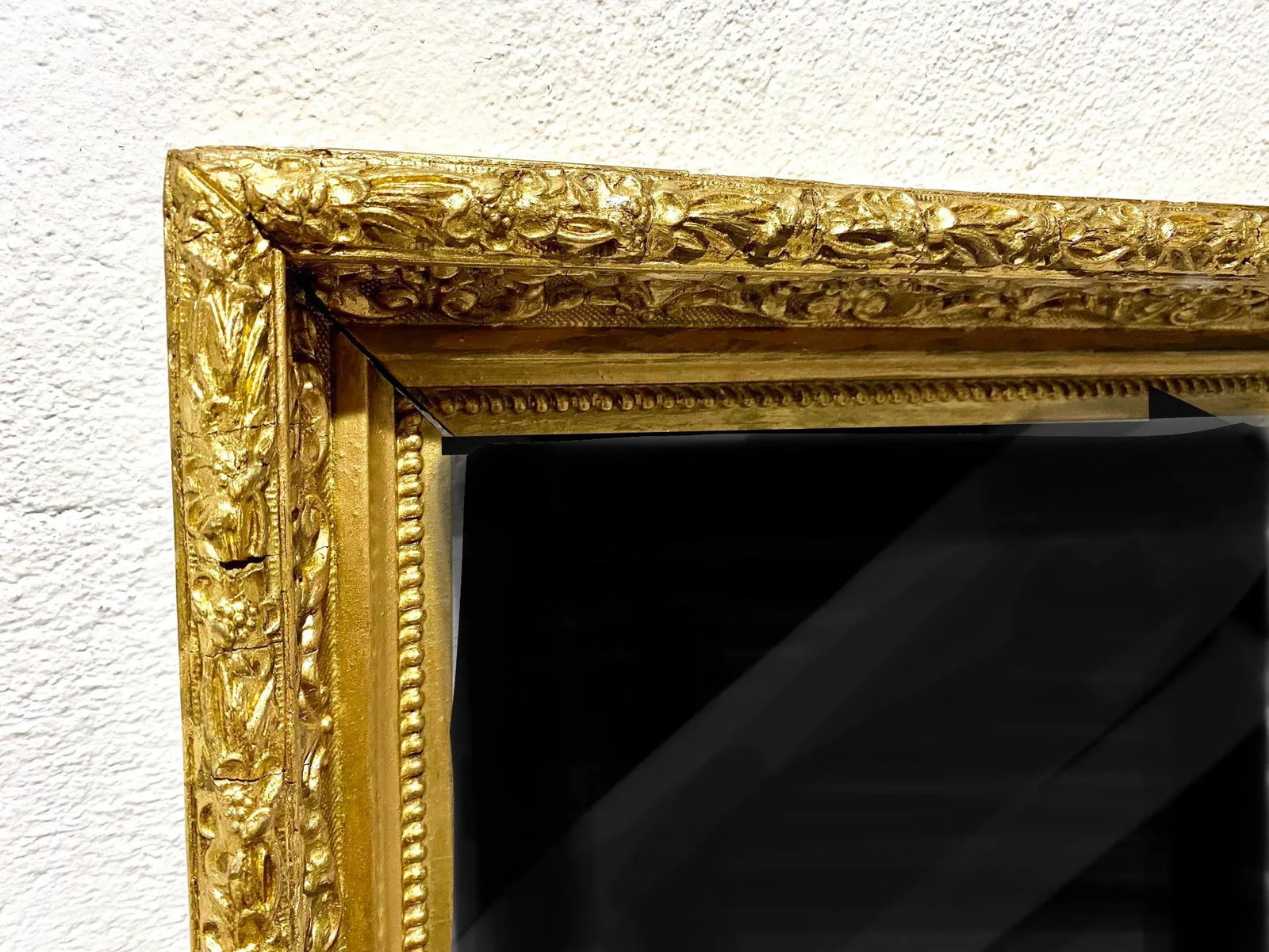 Antique Carved Gilt Deep Frame, Horizontal or Vertical, 1800's - 2