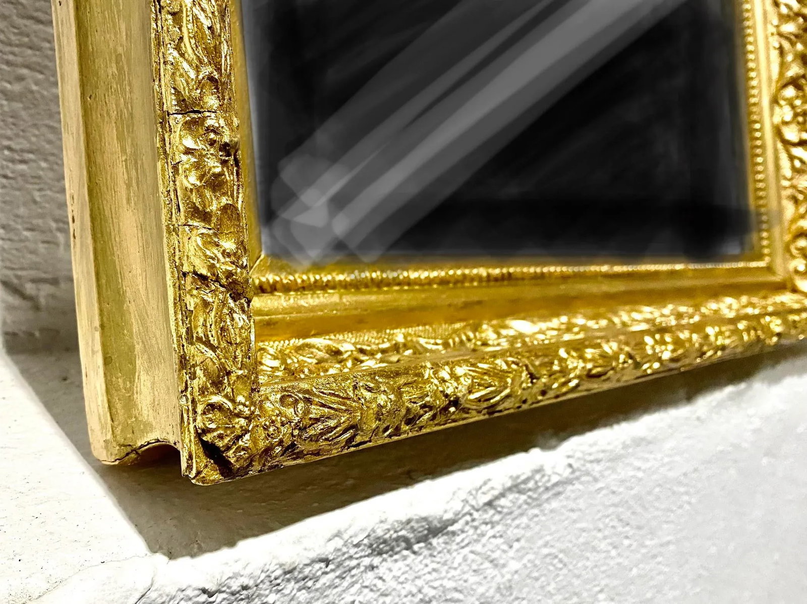 Antique Carved Gilt Deep Frame, Horizontal or Vertical, 1800's - 3