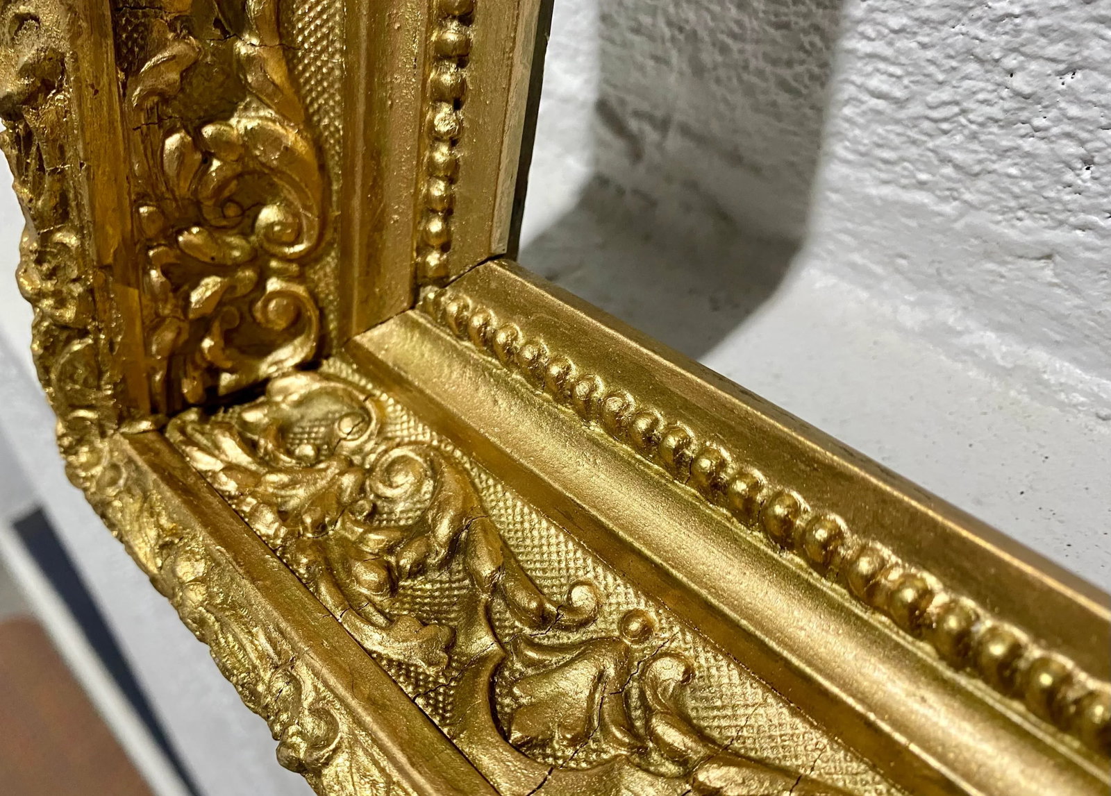 Antique Carved Gilt Deep Frame, Horizontal or Vertical, 1800's - 6
