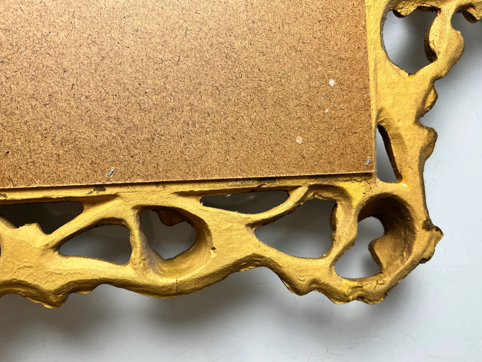 1980s Italian Baroque Style Carved & Gilded Mirror - 10