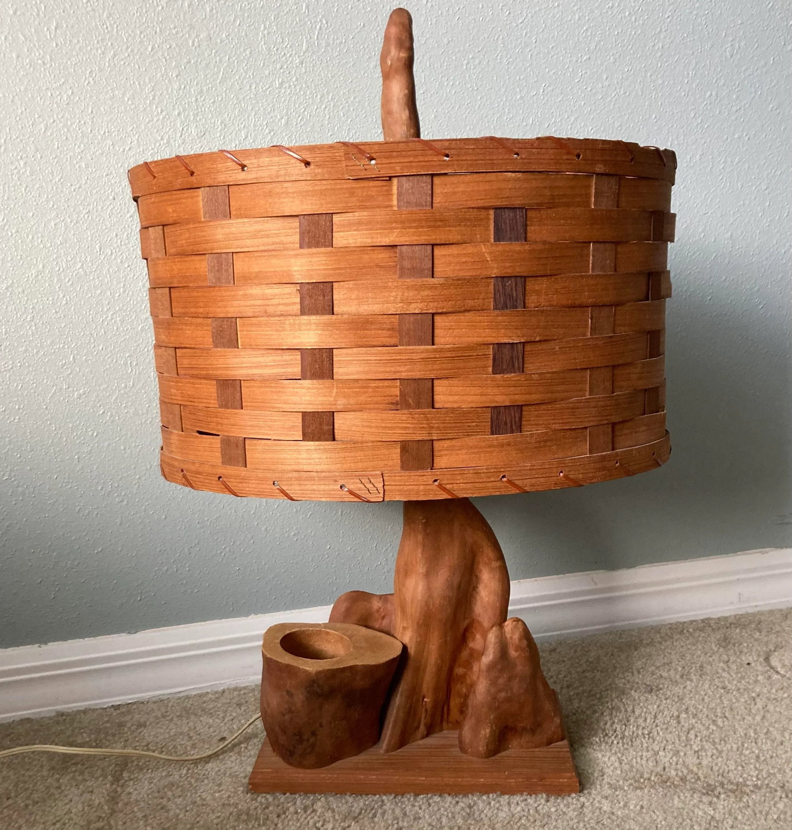 1950s Cypress Knees Lamp - 8