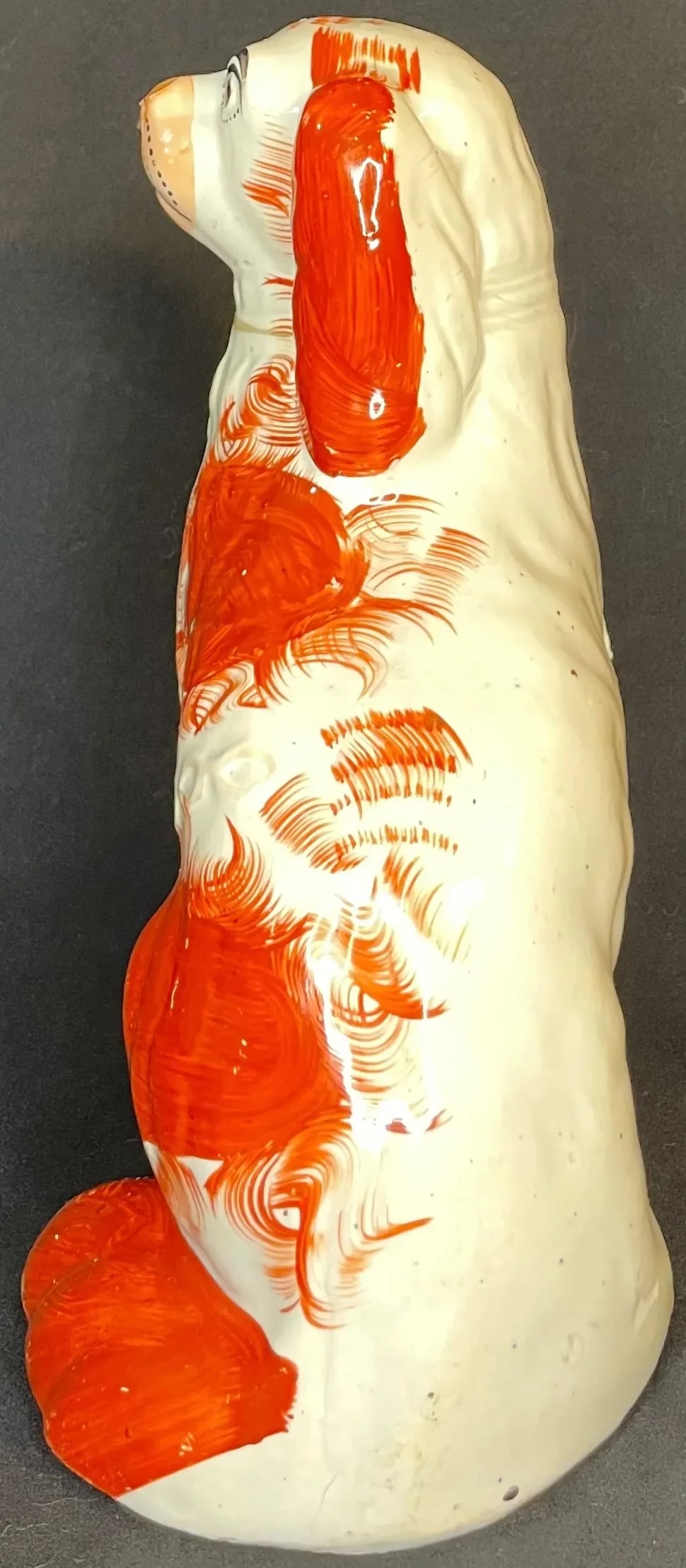 Staffordshire Spaniel Dog Figurine England Circa 1870 - 4