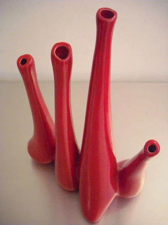 1950s Antonia Campi Italian Ceramic Vase - 5