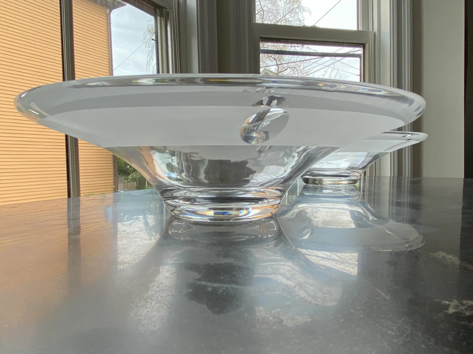 Decorative Glass Bowls (2) by Barbara Barry for Baker Furniture - Vintage Early 2000s - 5