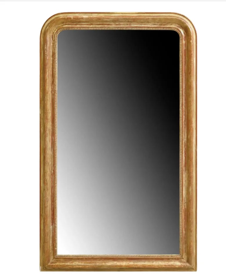 French Louis Philippe Period Giltwood Wall Mirror - 4
