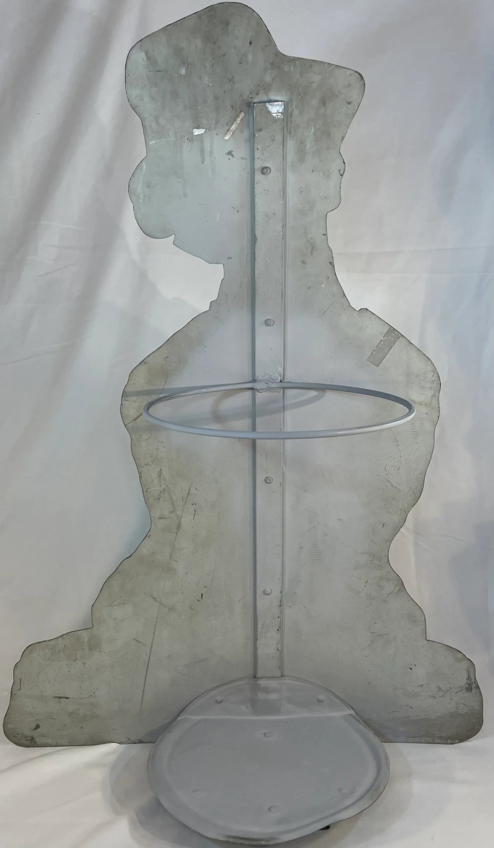 Tole Umbrella Stand With Hand Painted Dog - 2