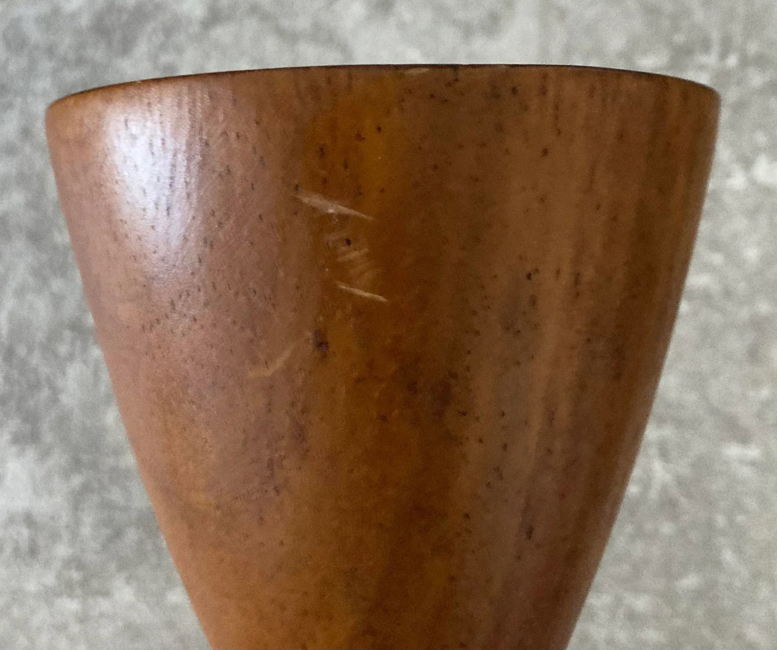 1950s Georges Briard Numbered Handturned Teak Goblets Made in Haiti- a Pair - 4