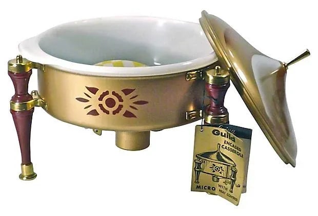 Mid-Century Modern Chafing Dish Warmer - 2