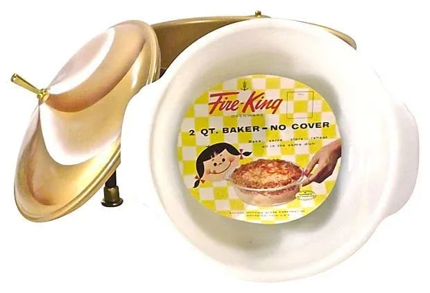 Mid-Century Modern Chafing Dish Warmer - 3