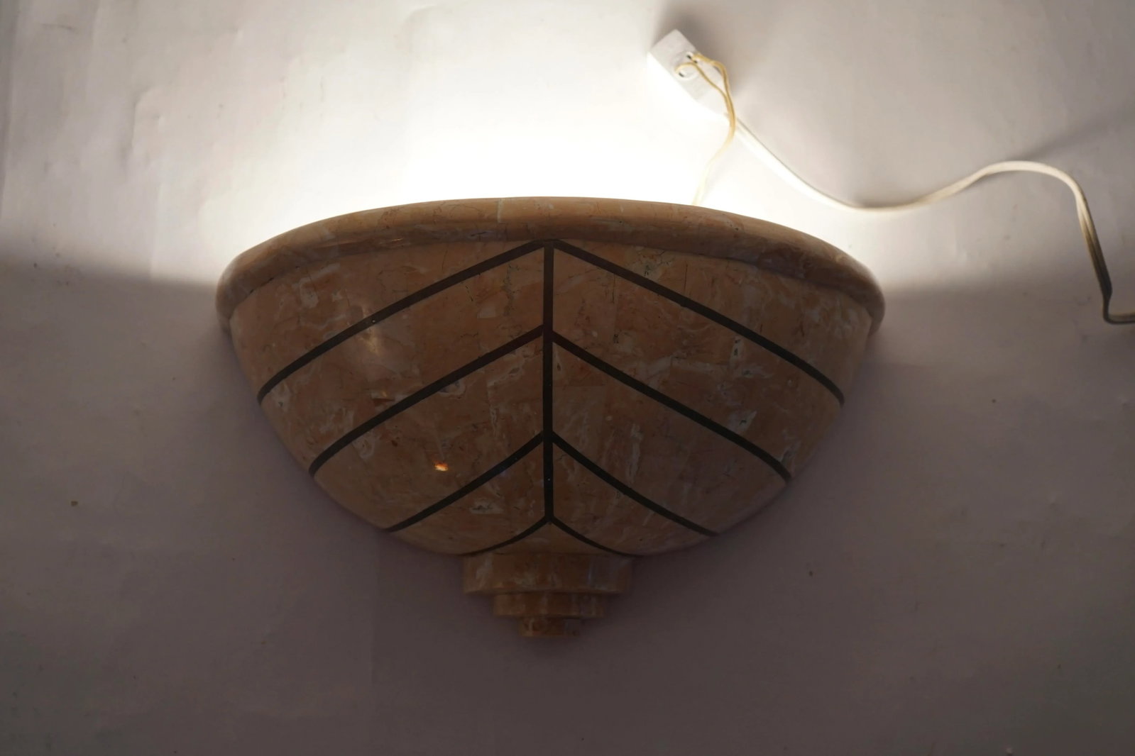 1970 Vintage Light Sconce in the Style of Maitland-Smith - 7