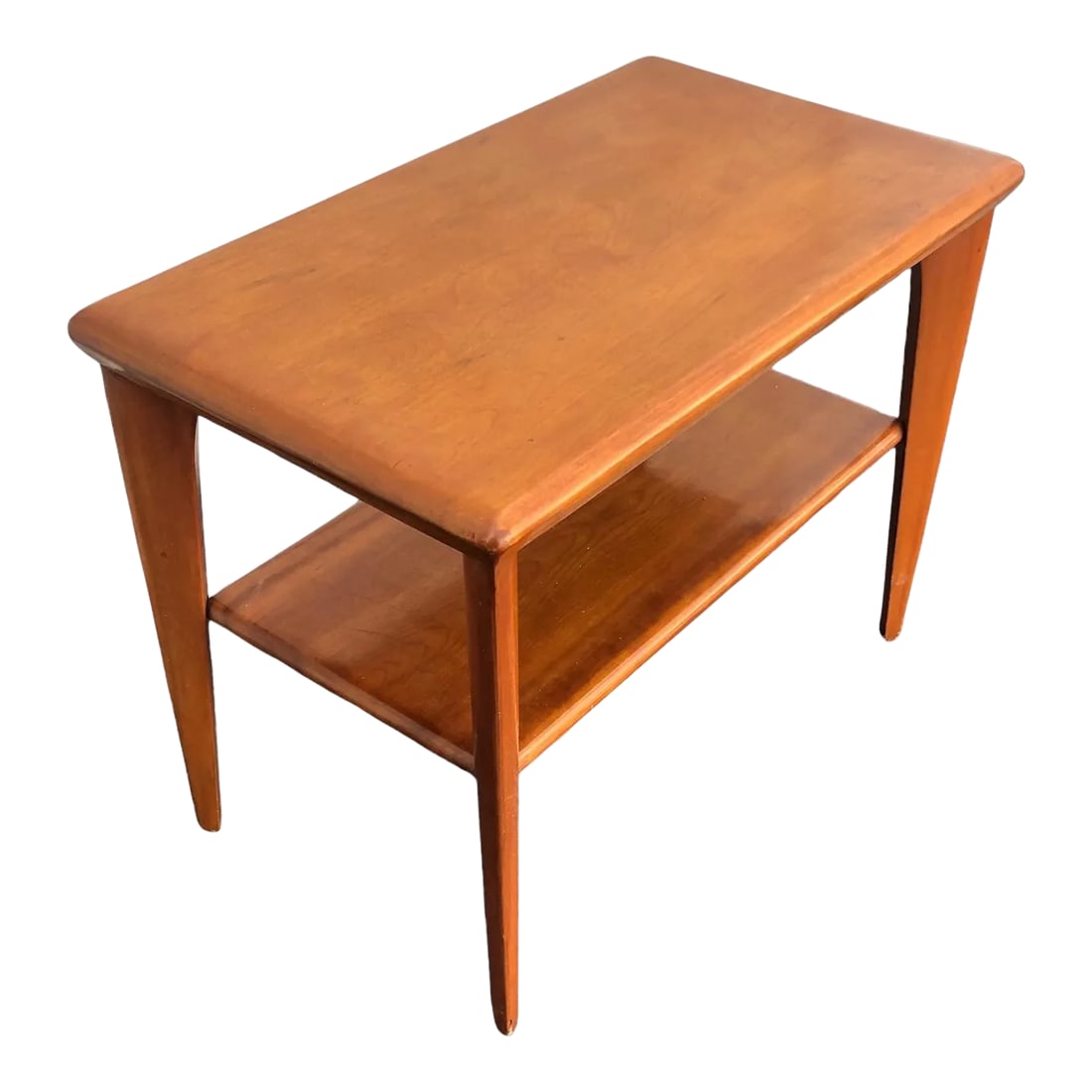 1950s Heywood Wakefield Mid Century Two Tier Side Table (1 of 5)