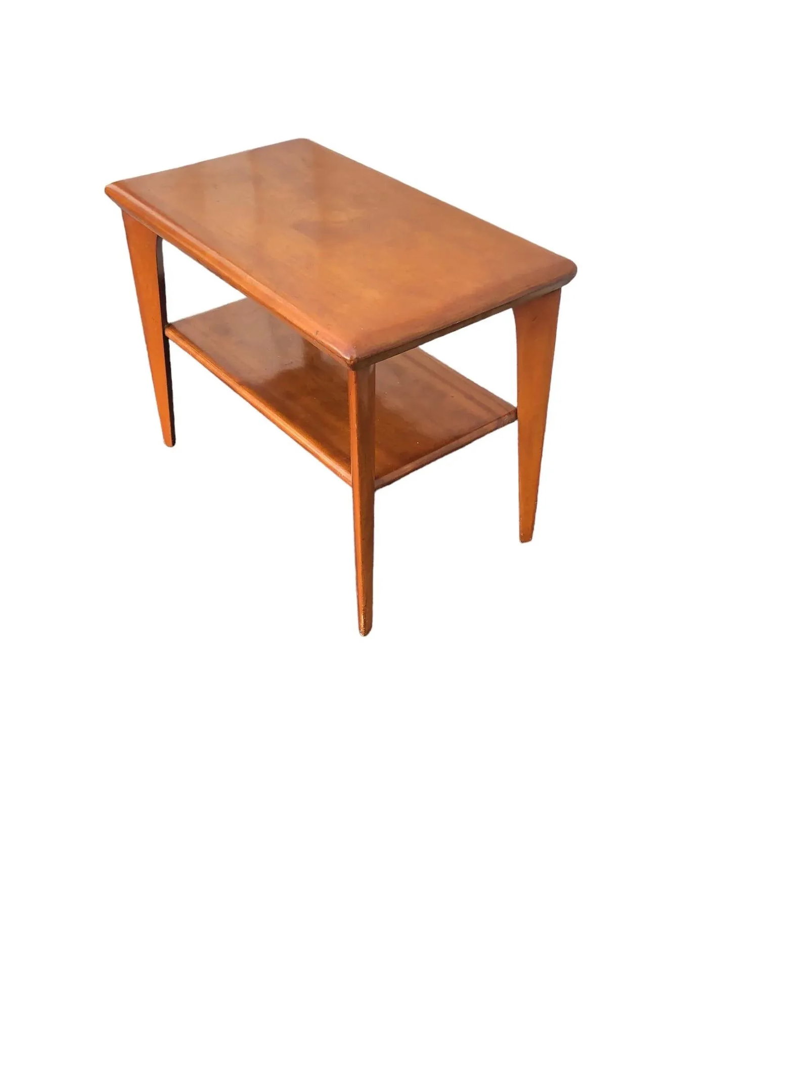 1950s Heywood Wakefield Mid Century Two Tier Side Table - 2