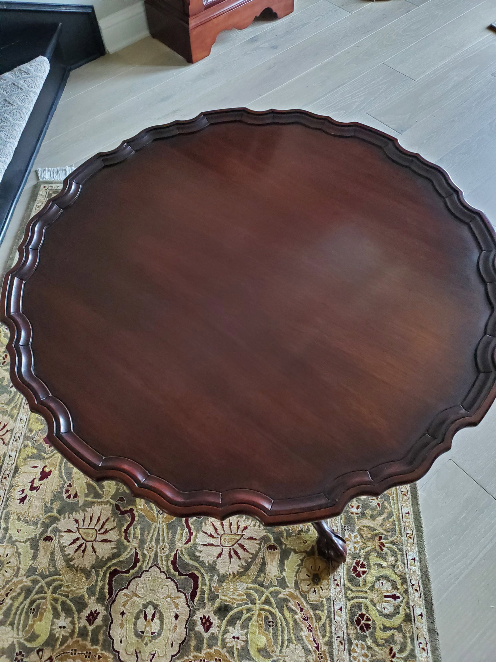 Henkel-Harris Mahogany Pie Table - 2