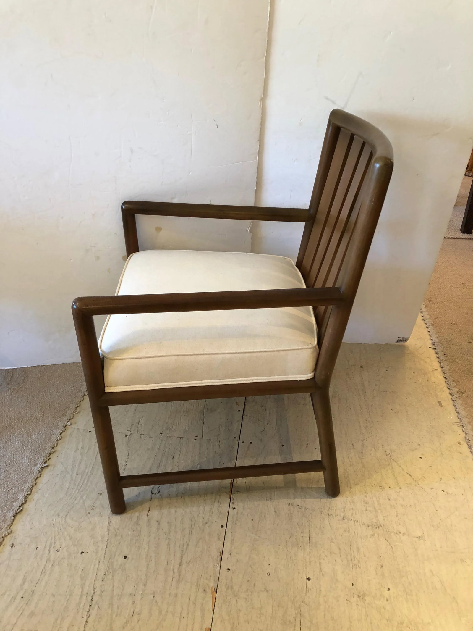 1960s Mid Century Modern T. H. Robsjohn-Gibbings Club Chair - 3