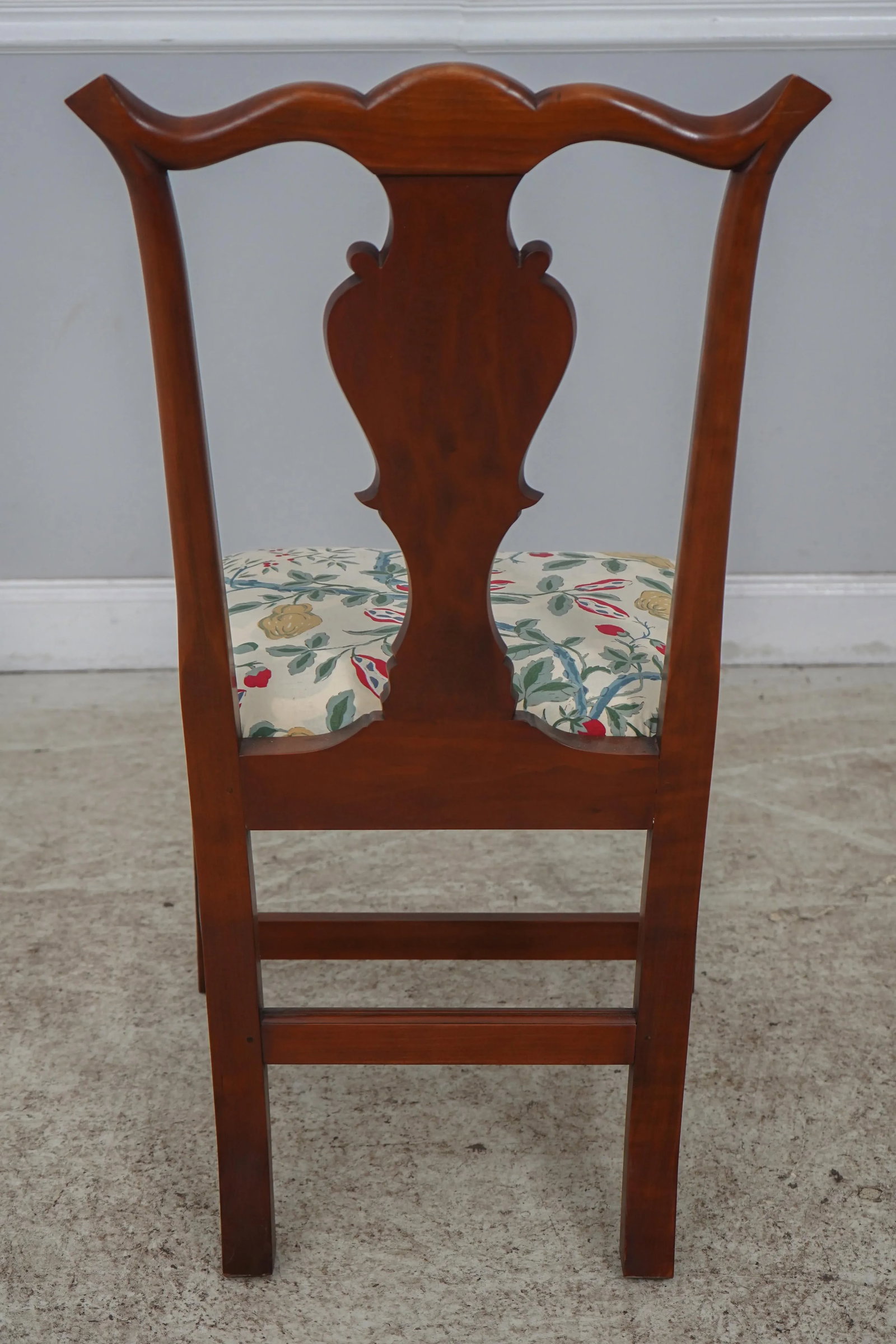 Pair Eldred Wheeler Chippendale Cherry Side Chairs - 4