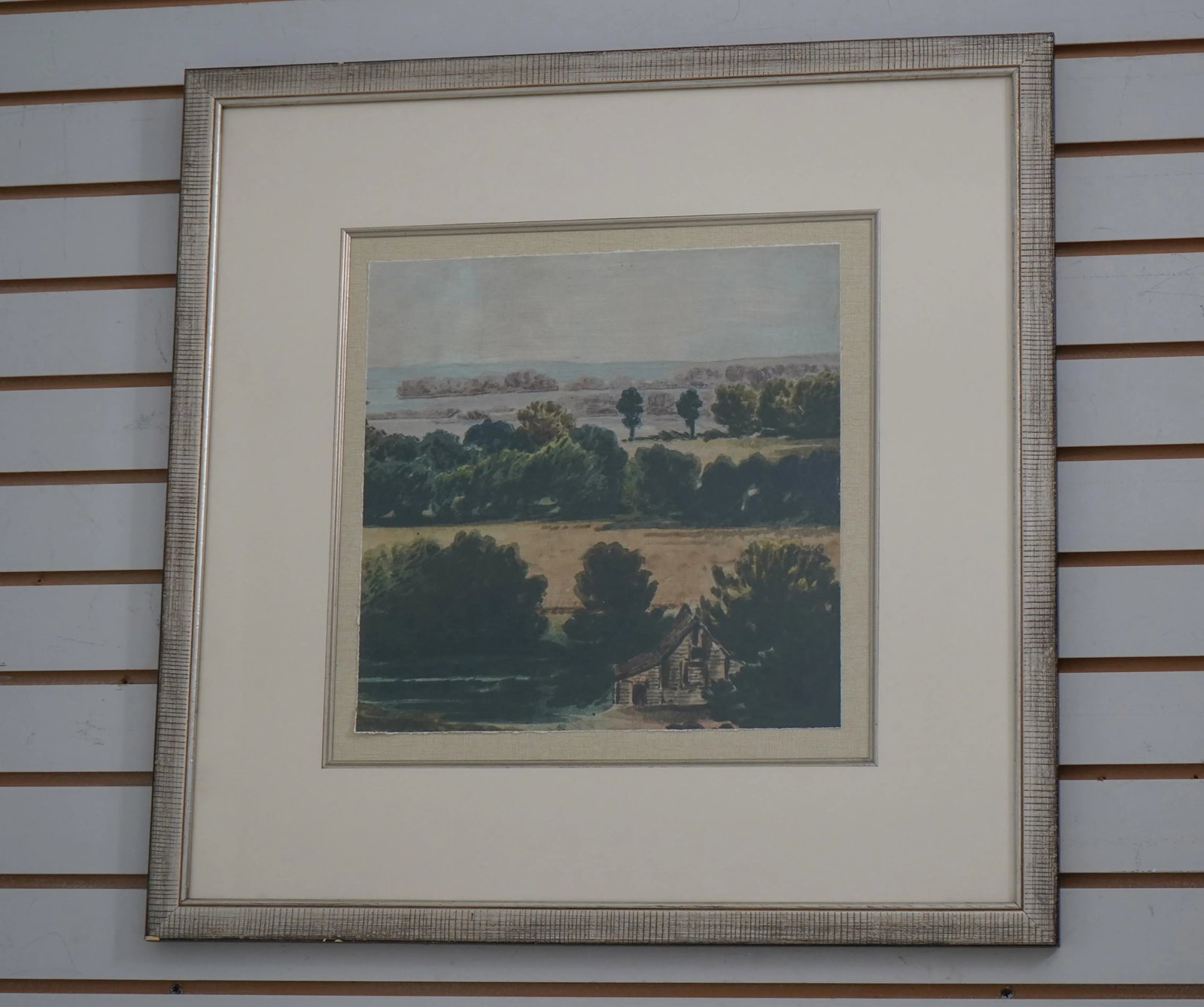 Oil Painting on Paper Framed Art ~ View to the Coast - 12