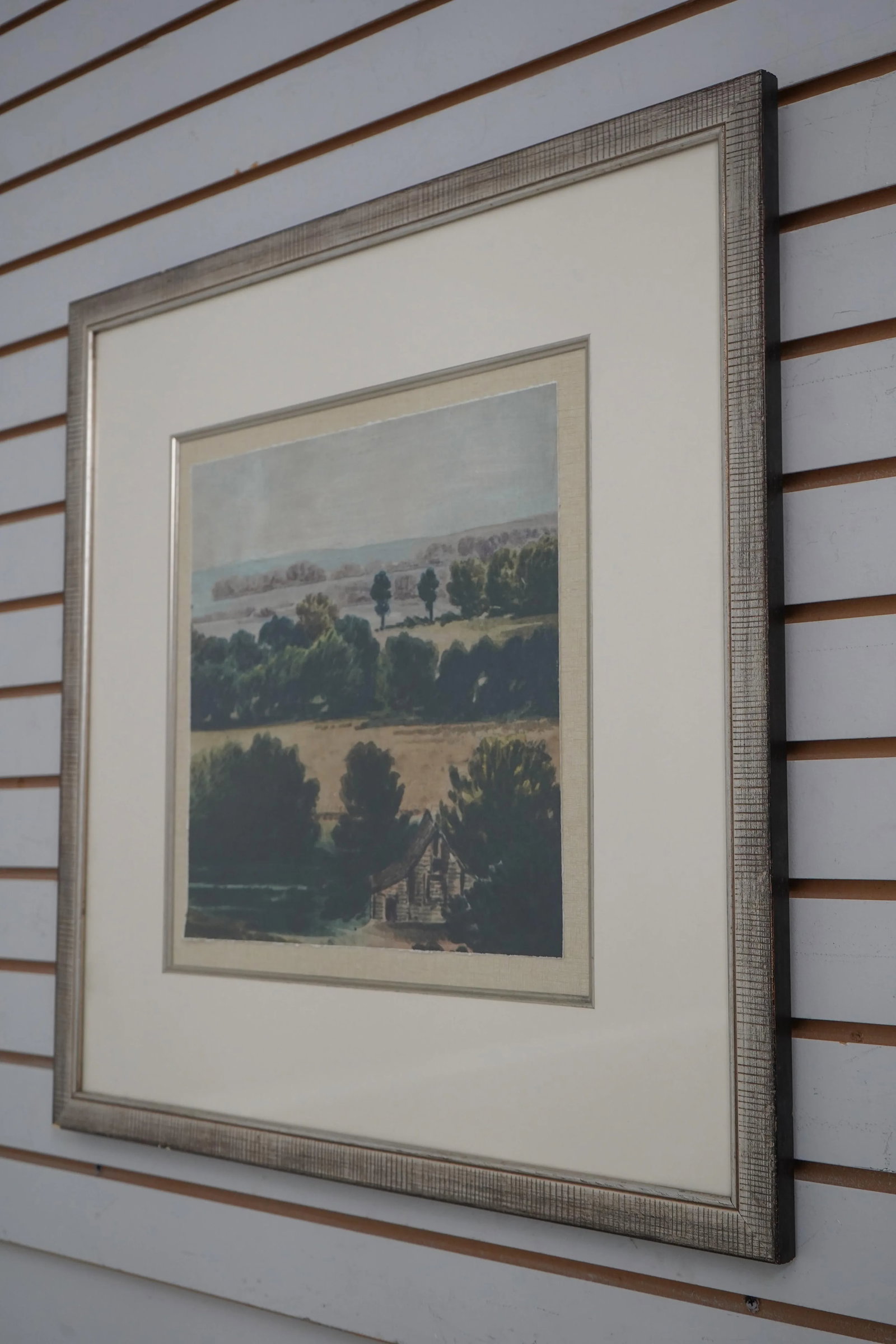 Oil Painting on Paper Framed Art ~ View to the Coast - 4