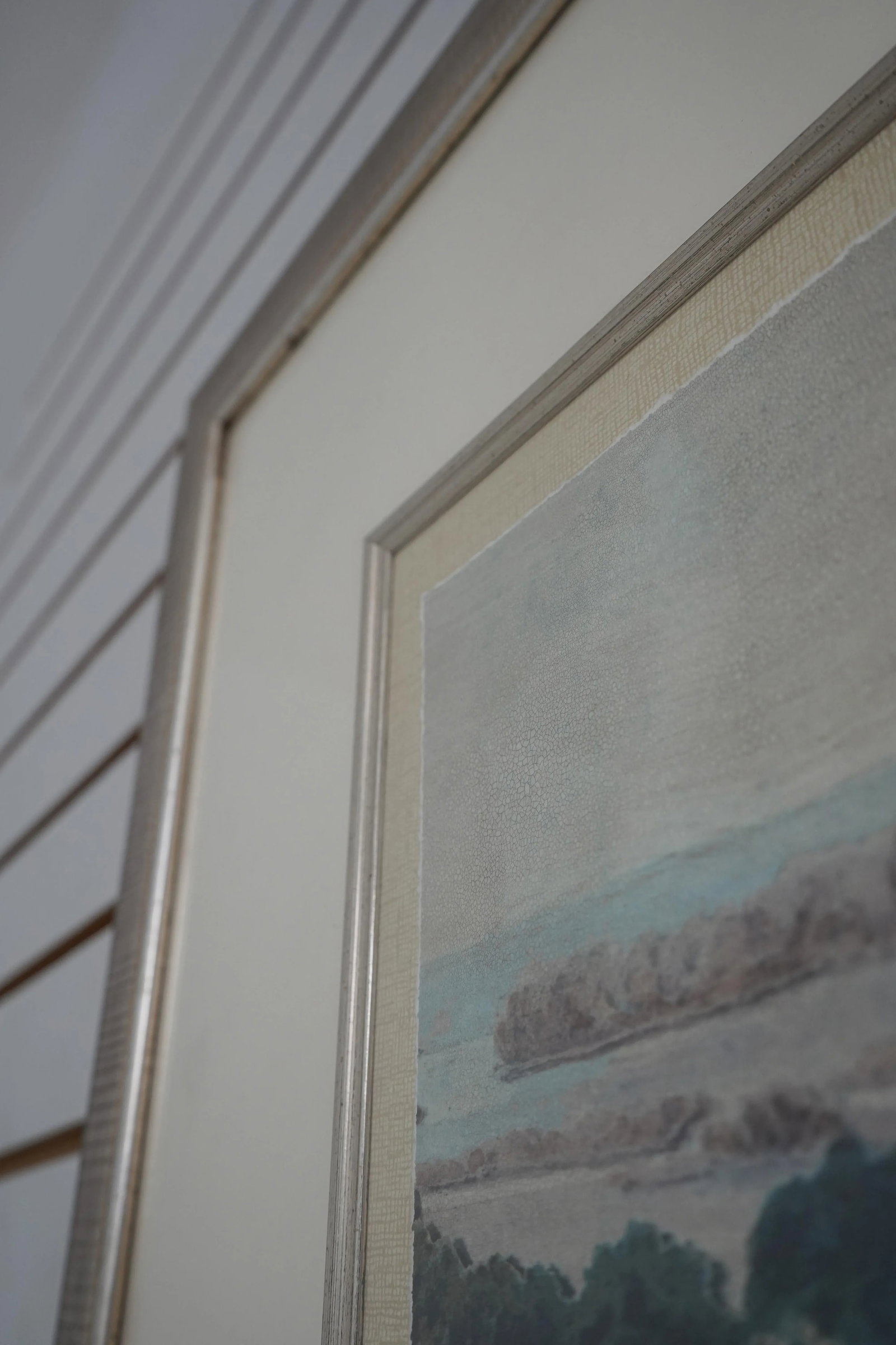 Oil Painting on Paper Framed Art ~ View to the Coast - 8