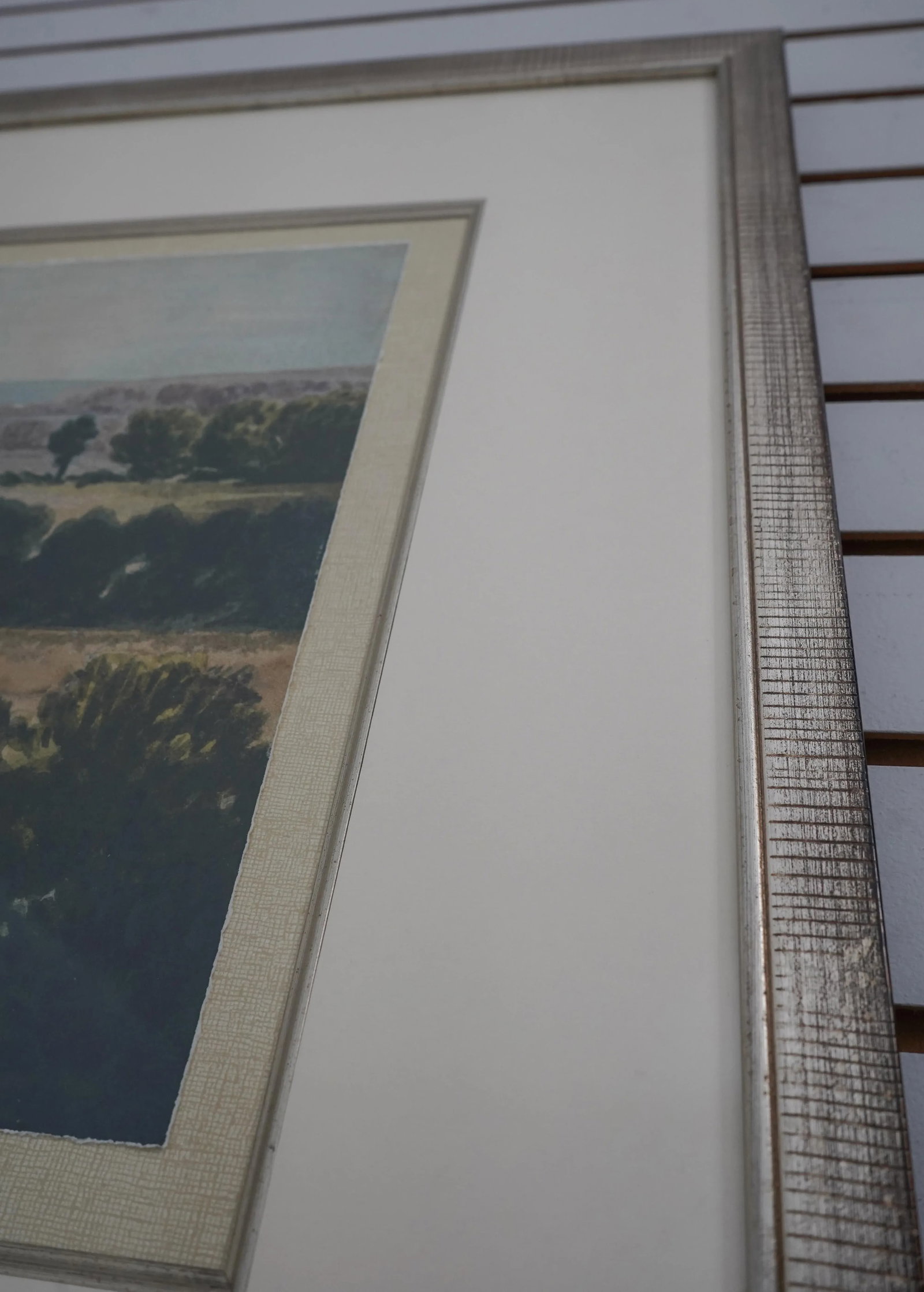 Oil Painting on Paper Framed Art ~ View to the Coast - 9