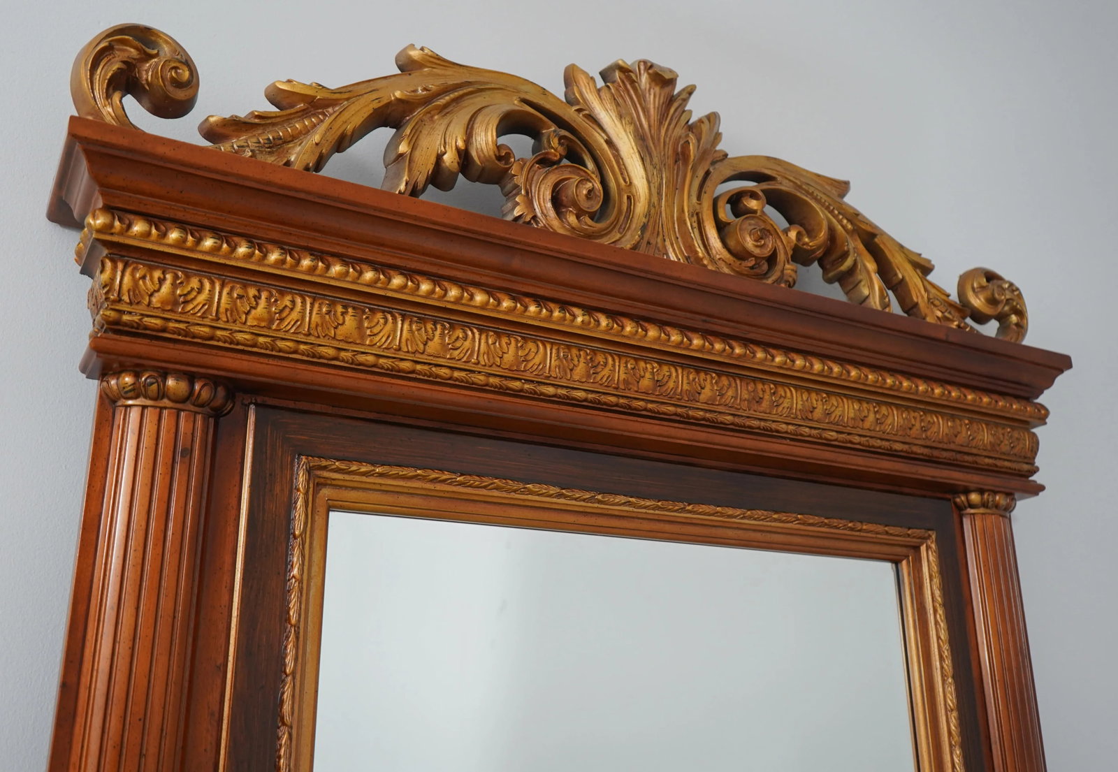 Maitland Smith Attributed Large Floor Standing Pier Mirror - 5