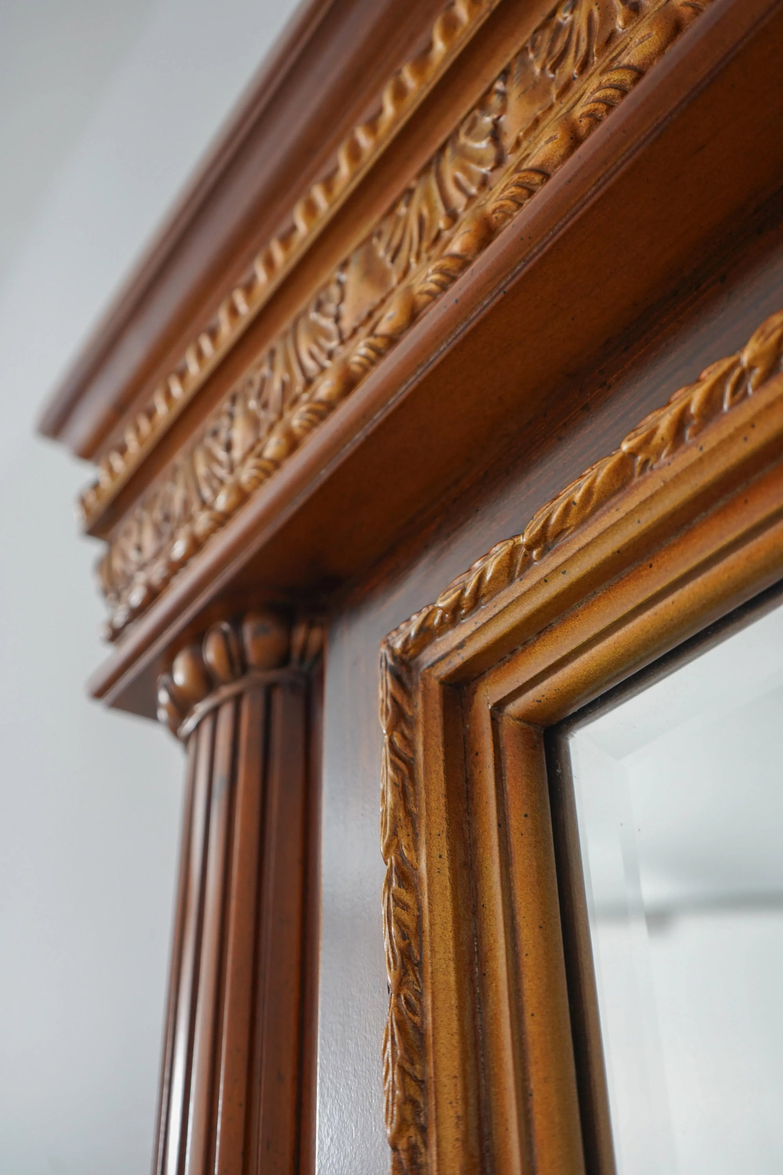 Maitland Smith Attributed Large Floor Standing Pier Mirror - 6