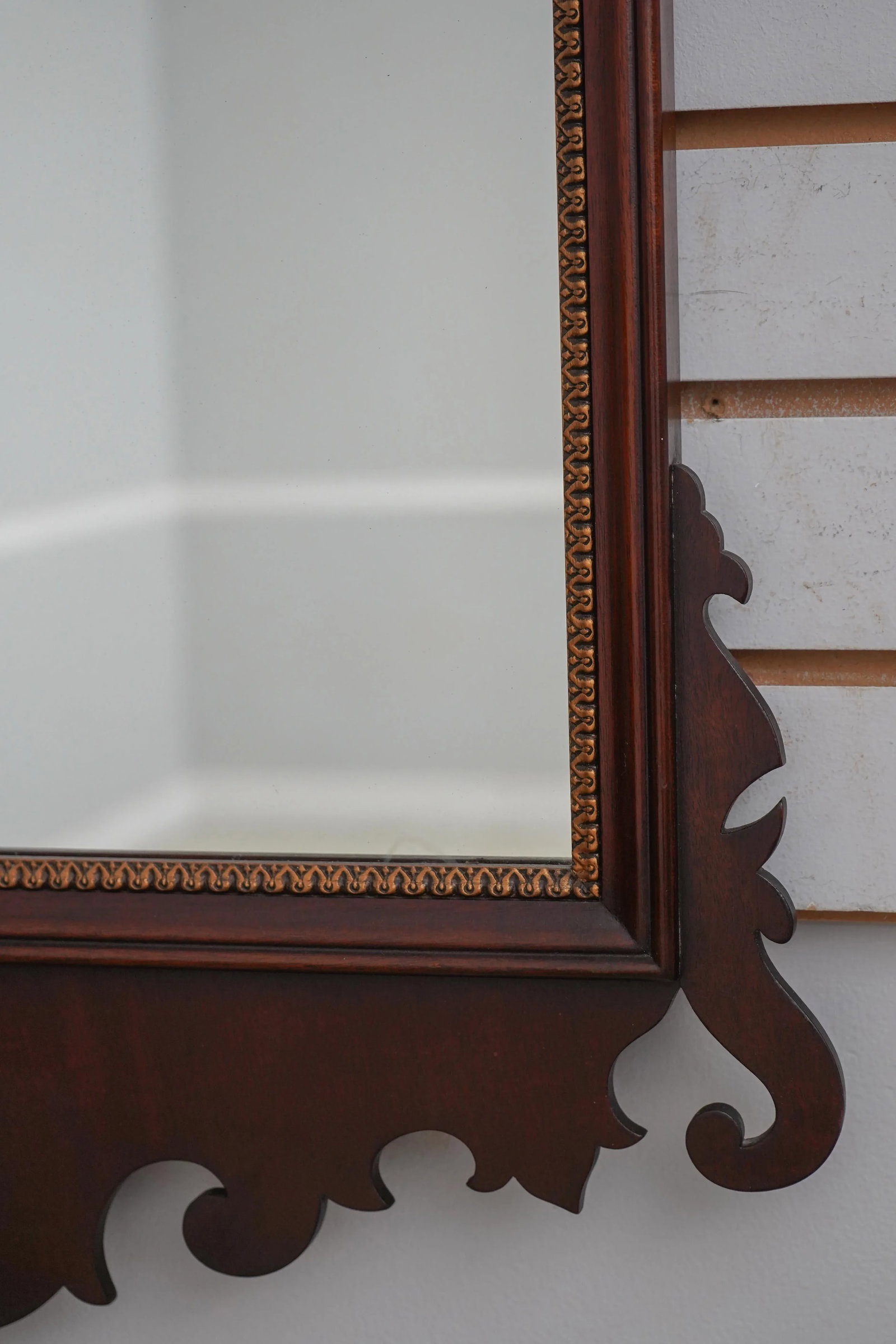 Kindel Vintage Chippendale Mahogany Mirror - 6