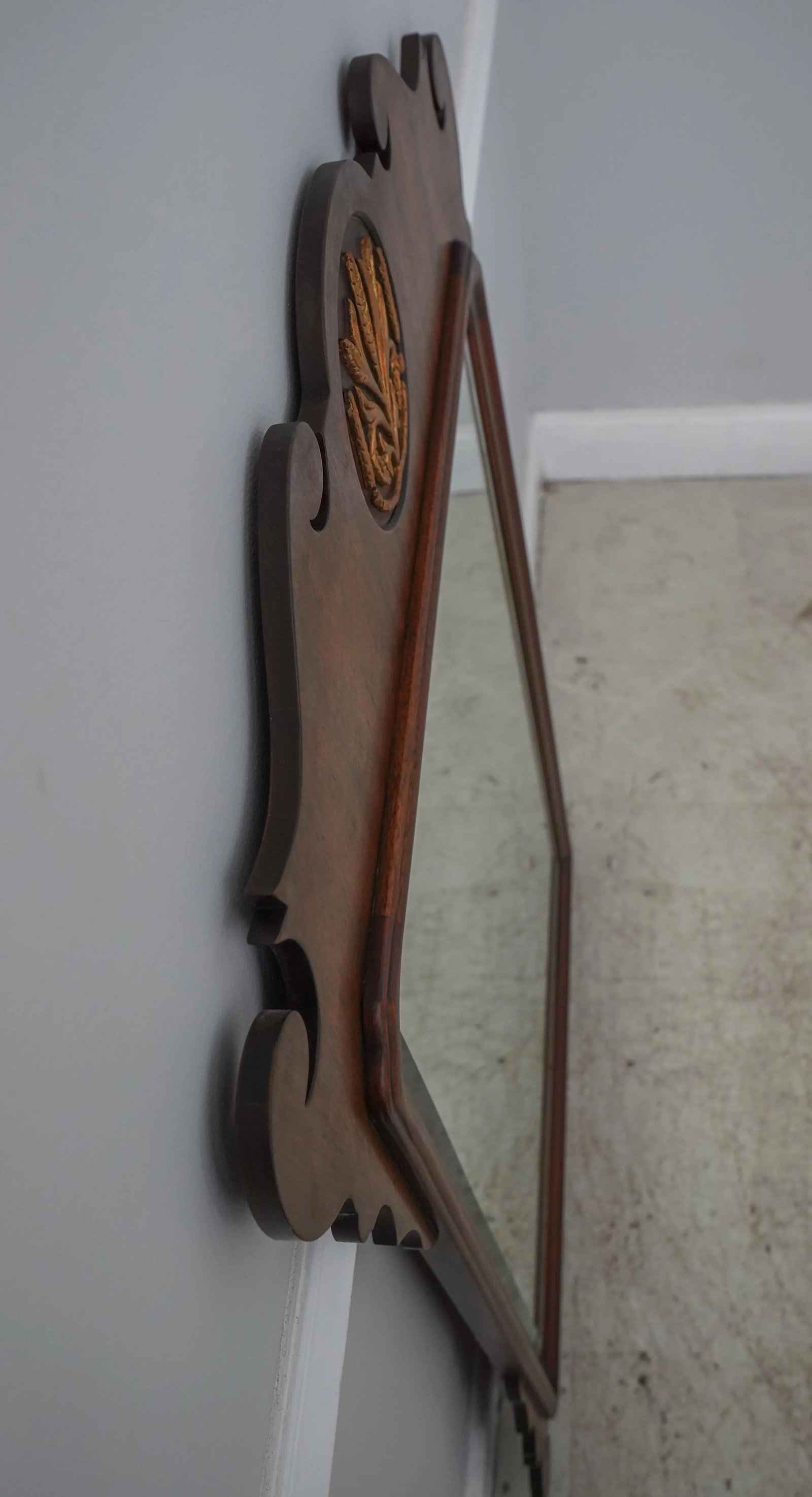 Henkel Harris Chippendale Style Mahogany Mirror - 5