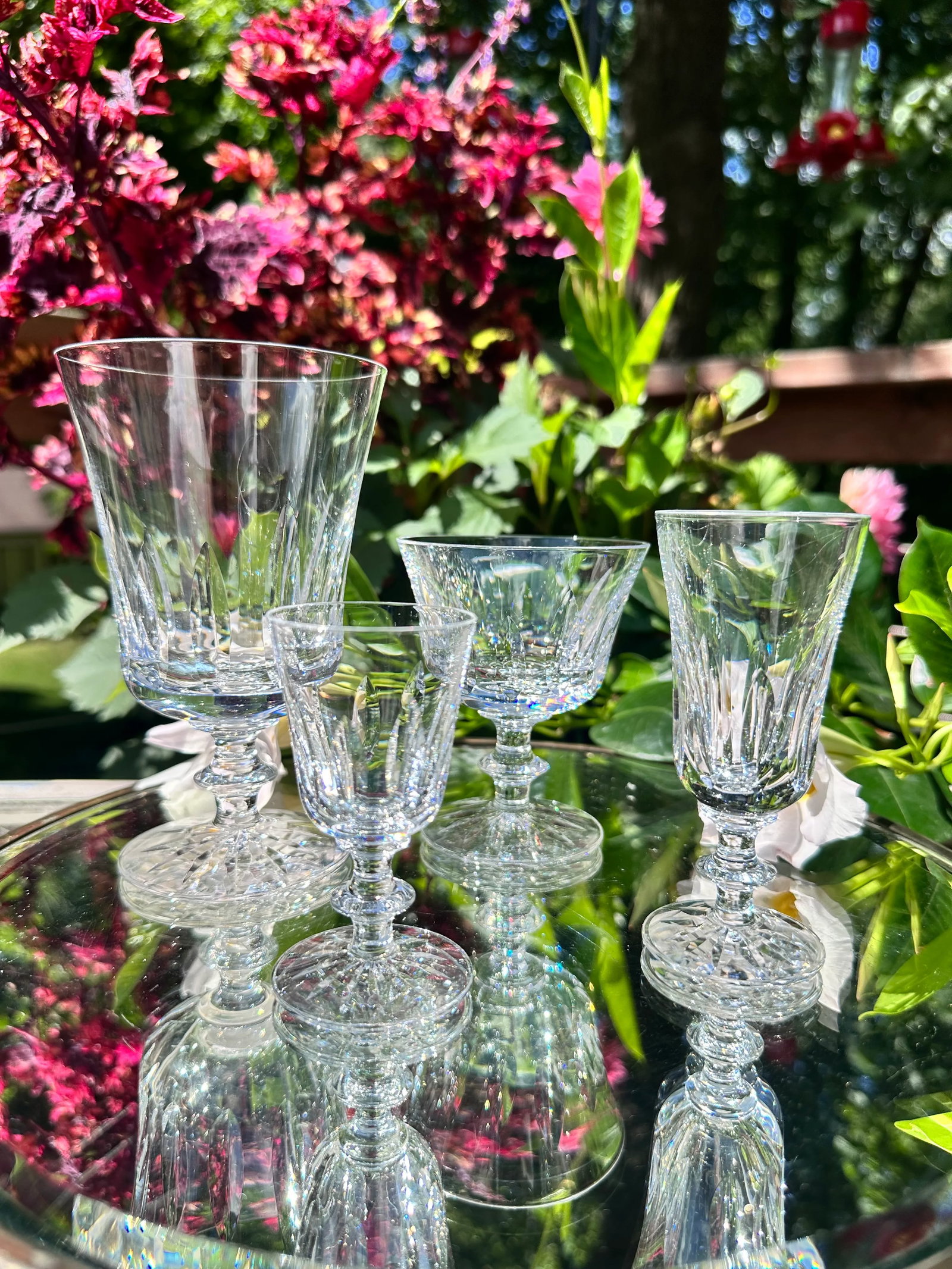 Large Set of 45 Signed Orrefors Sweden Crystal Glass Drinkware Stemware 11 Service Settings Goblet W - 10