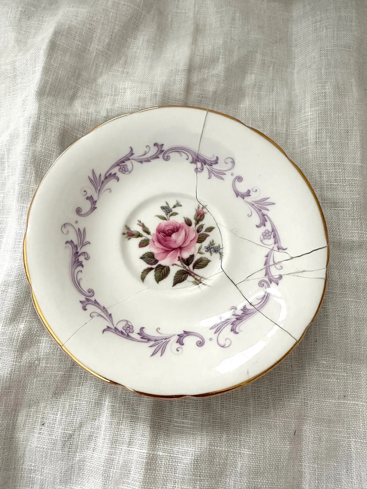 Vintage Paragon Fine Bone China Cup/Saucer Set- 12 Pieces - 9