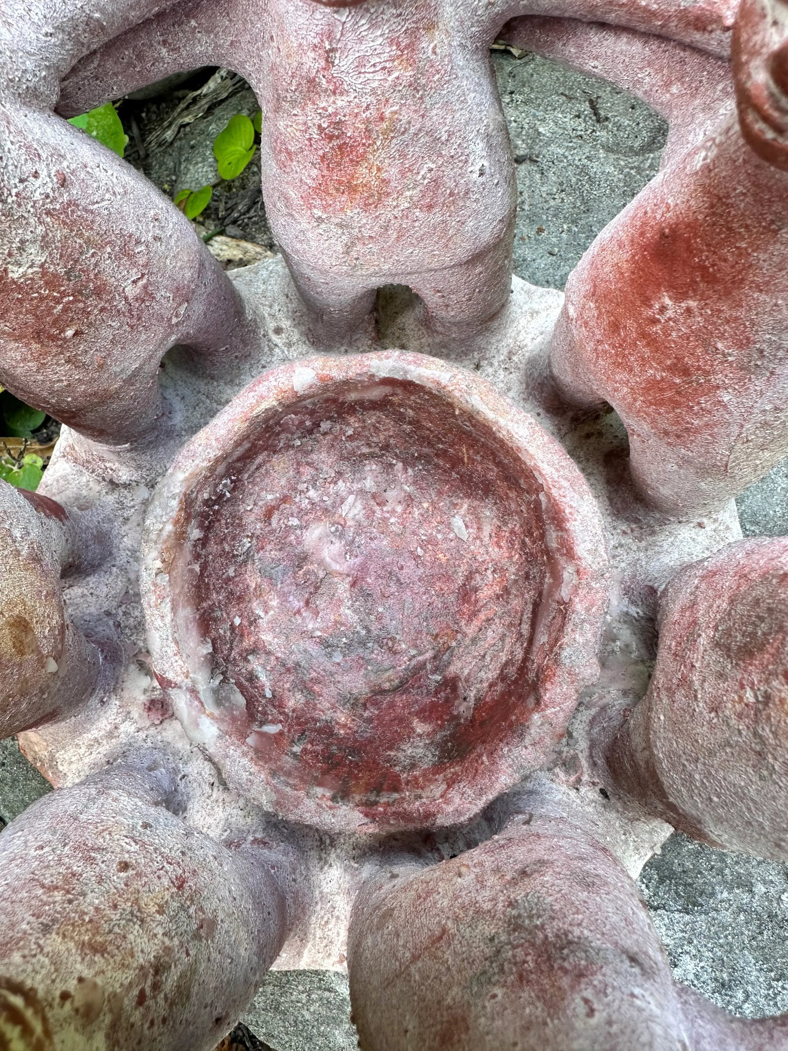 Mexican Pottery Circle of 7 Friends - 5