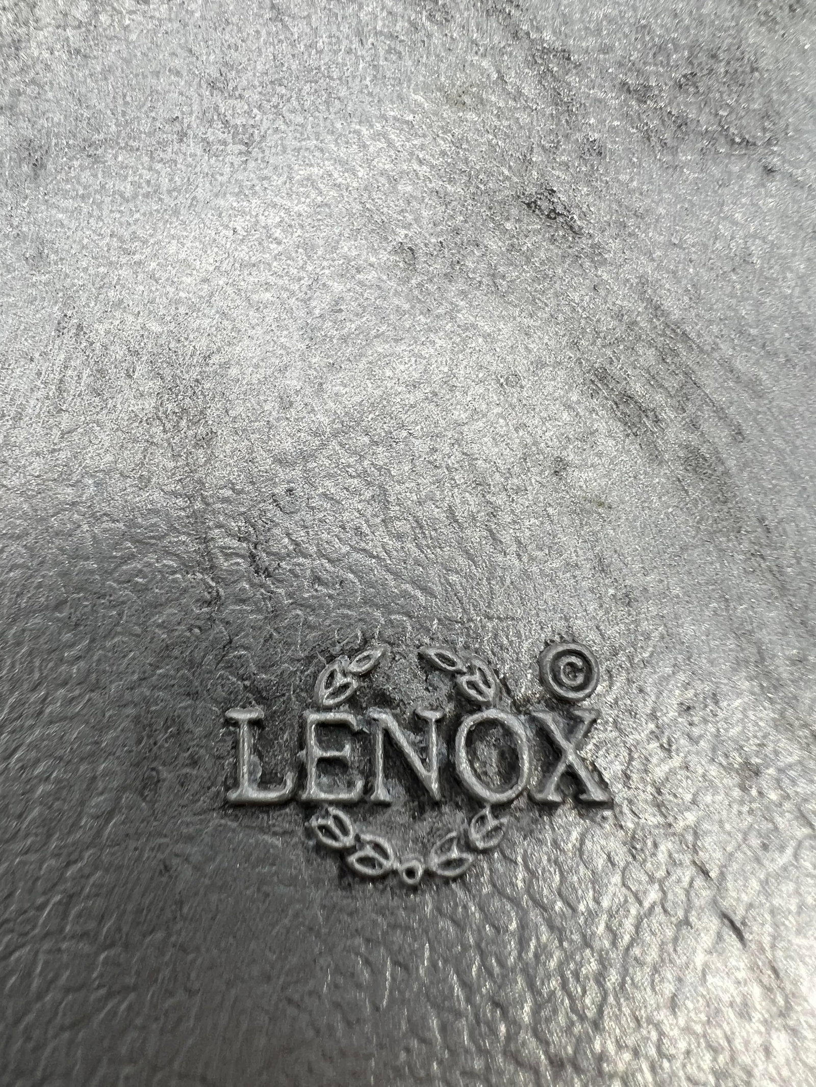 Vintage Lenox Metalware Turkey Platter - 4