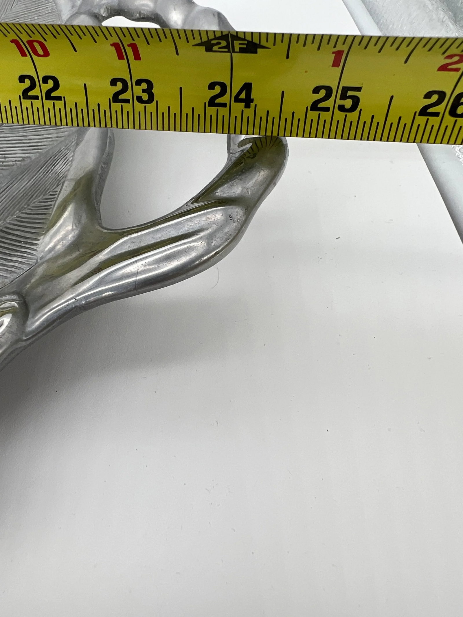 Vintage Lenox Metalware Turkey Platter - 7